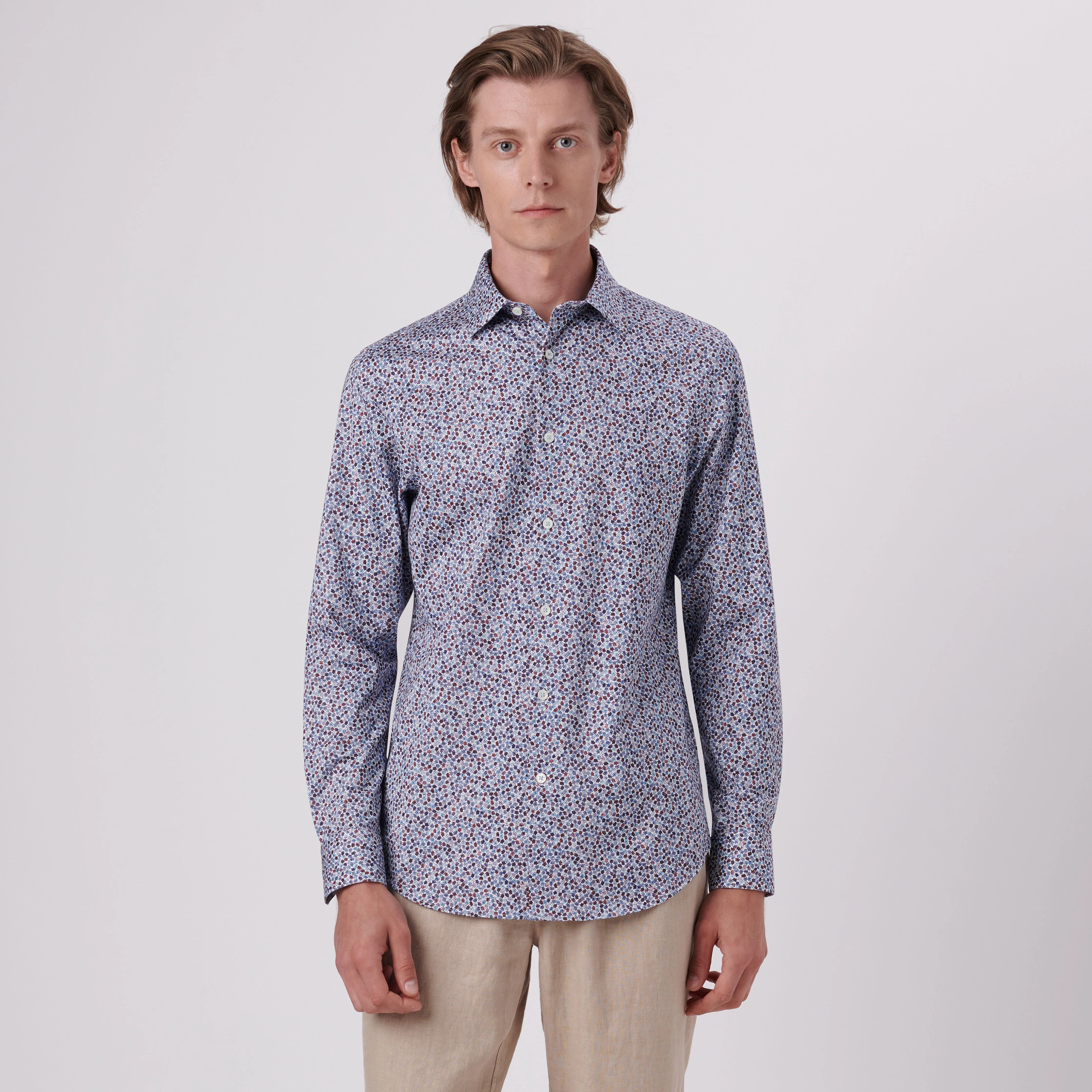 James Floral Print OoohCotton Shirt