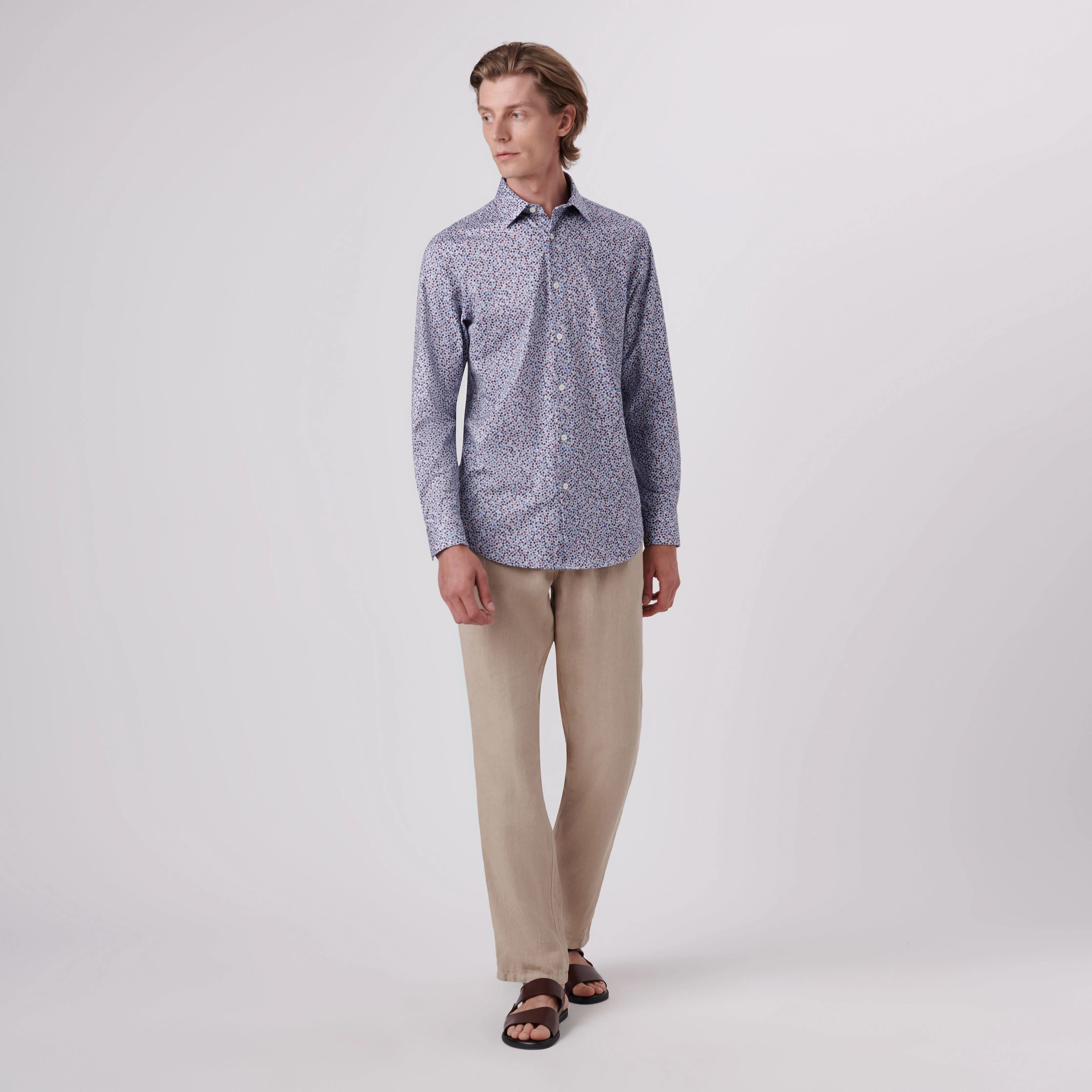 James Floral Print OoohCotton Shirt
