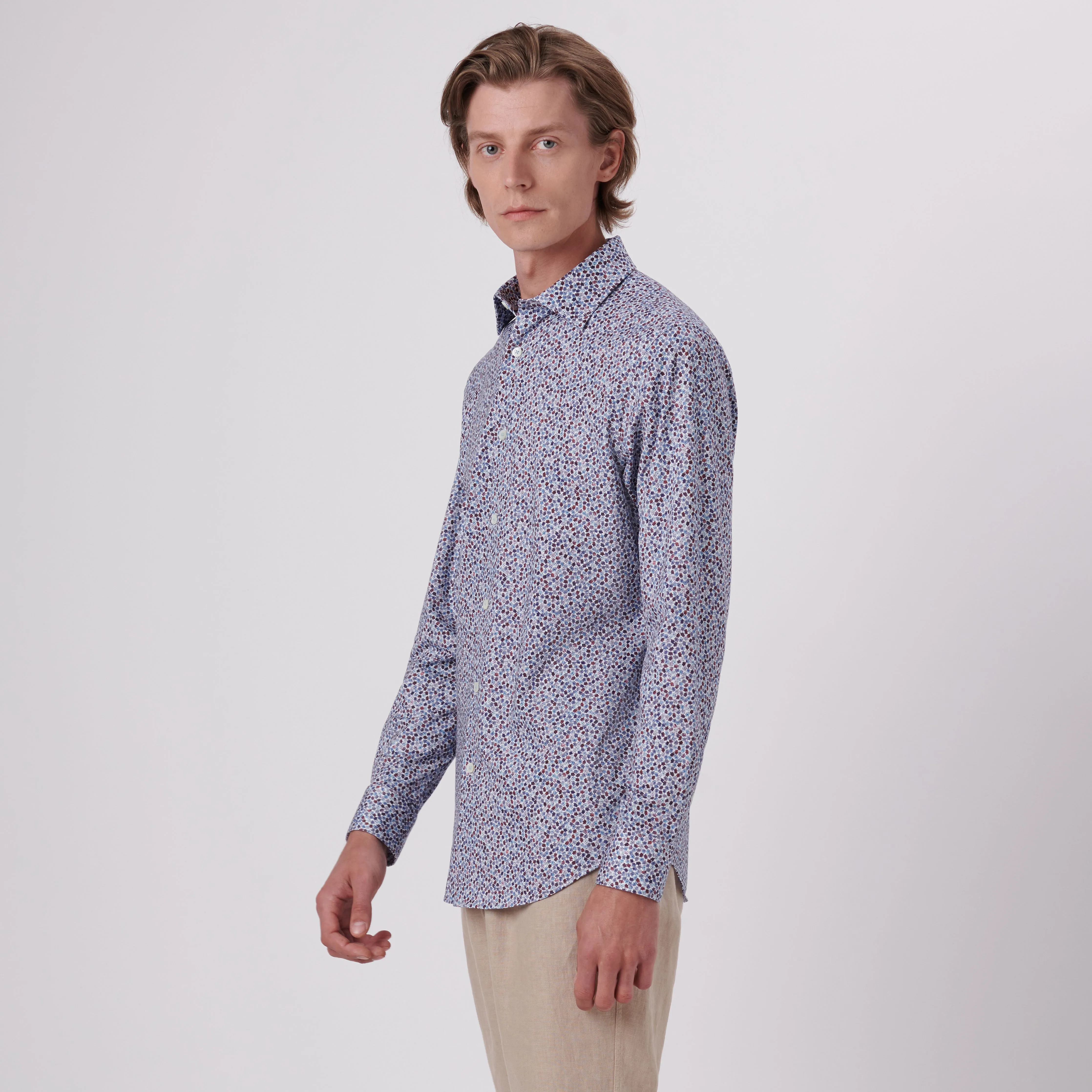 James Floral Print OoohCotton Shirt
