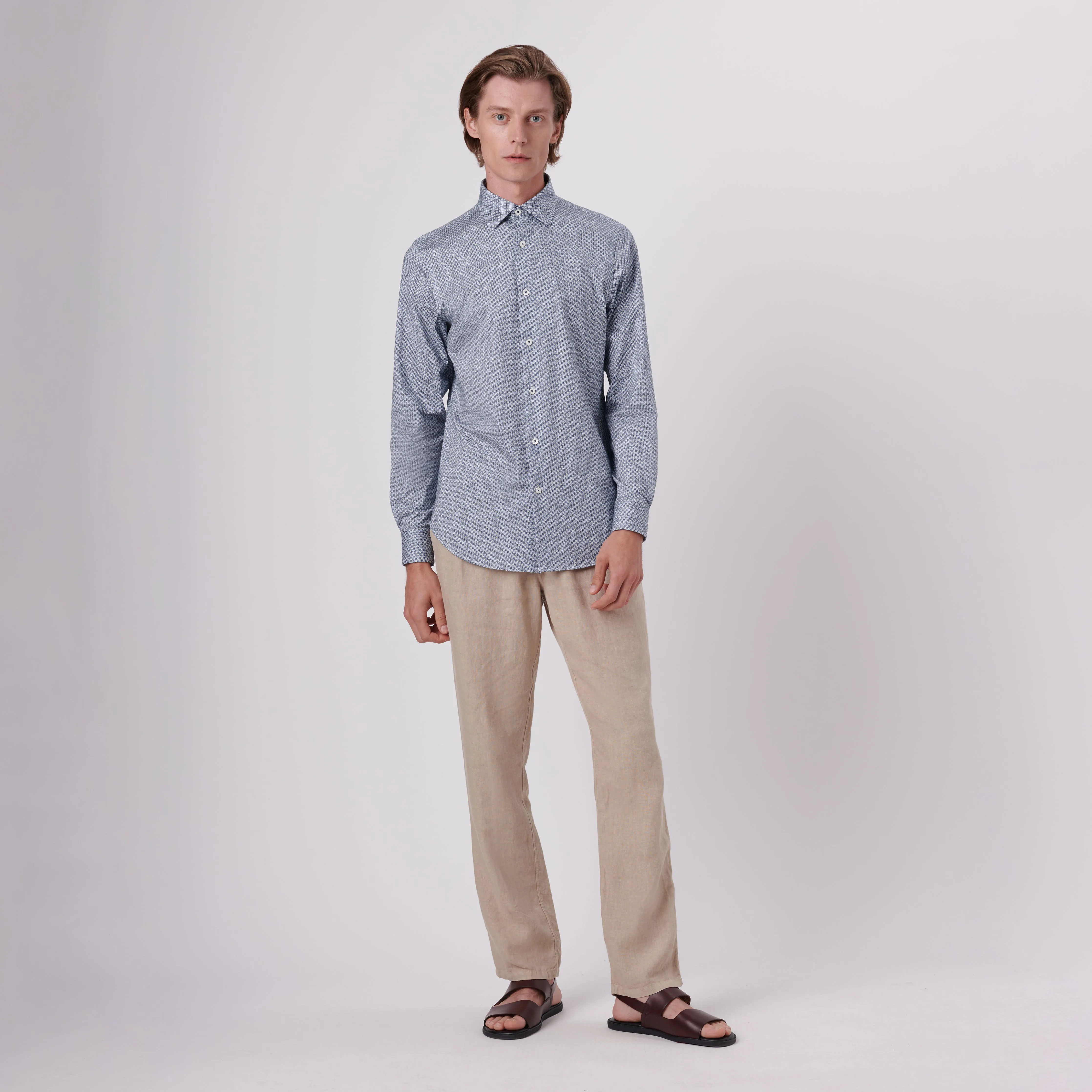 James Floral Print OoohCotton Shirt