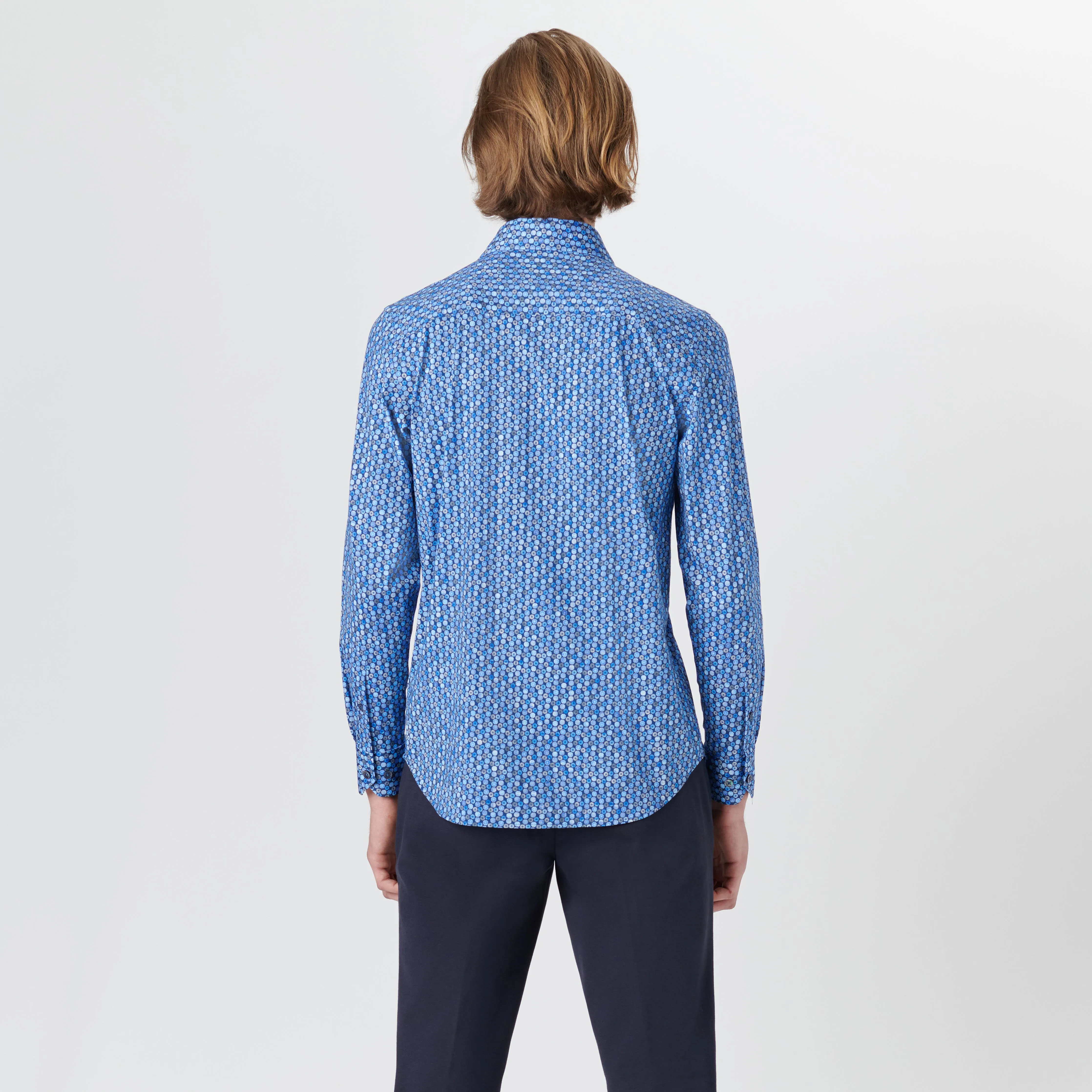 JAMES Geometric Floral Print OoohCotton Shirt