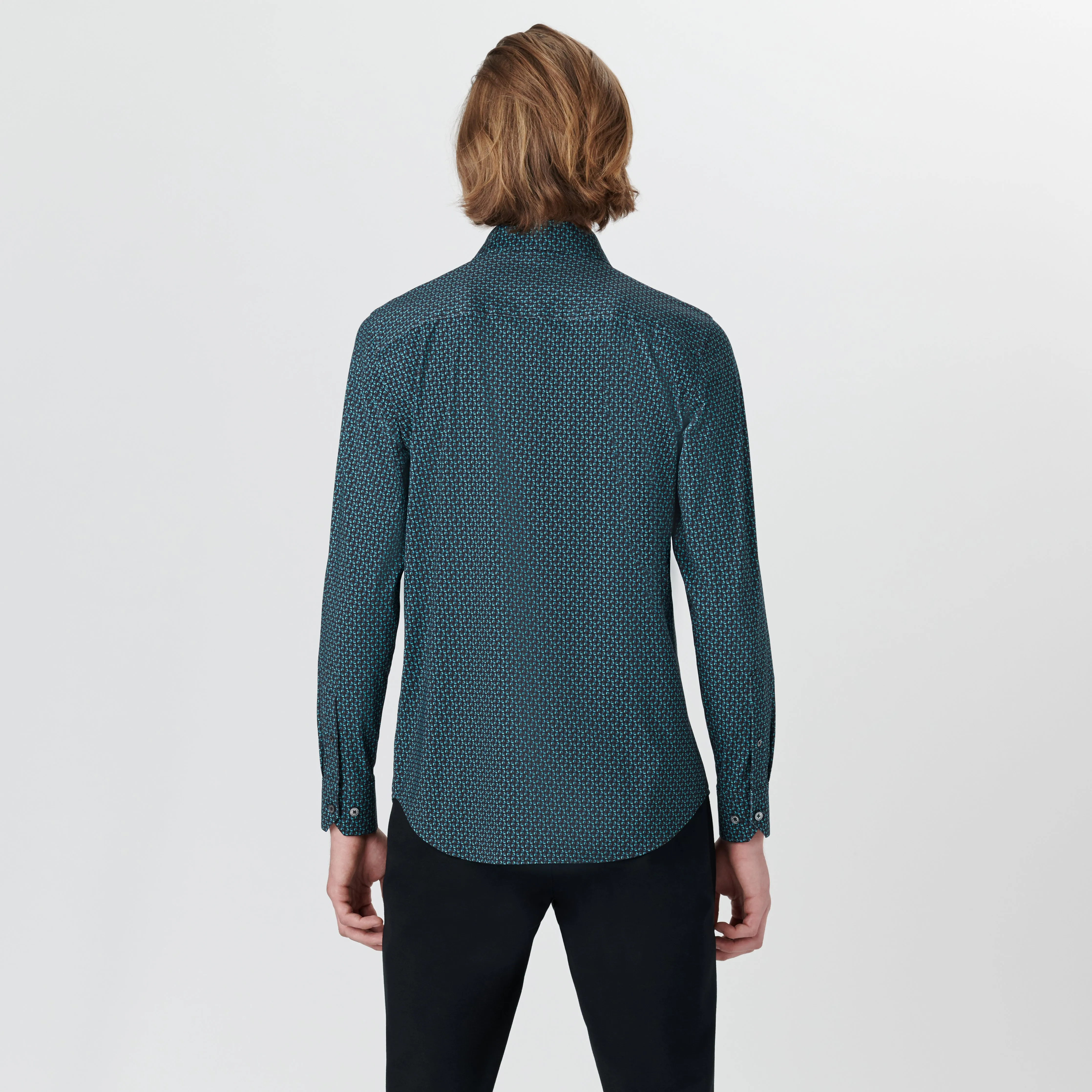 JAMES Geometric Print OoohCotton Shirt