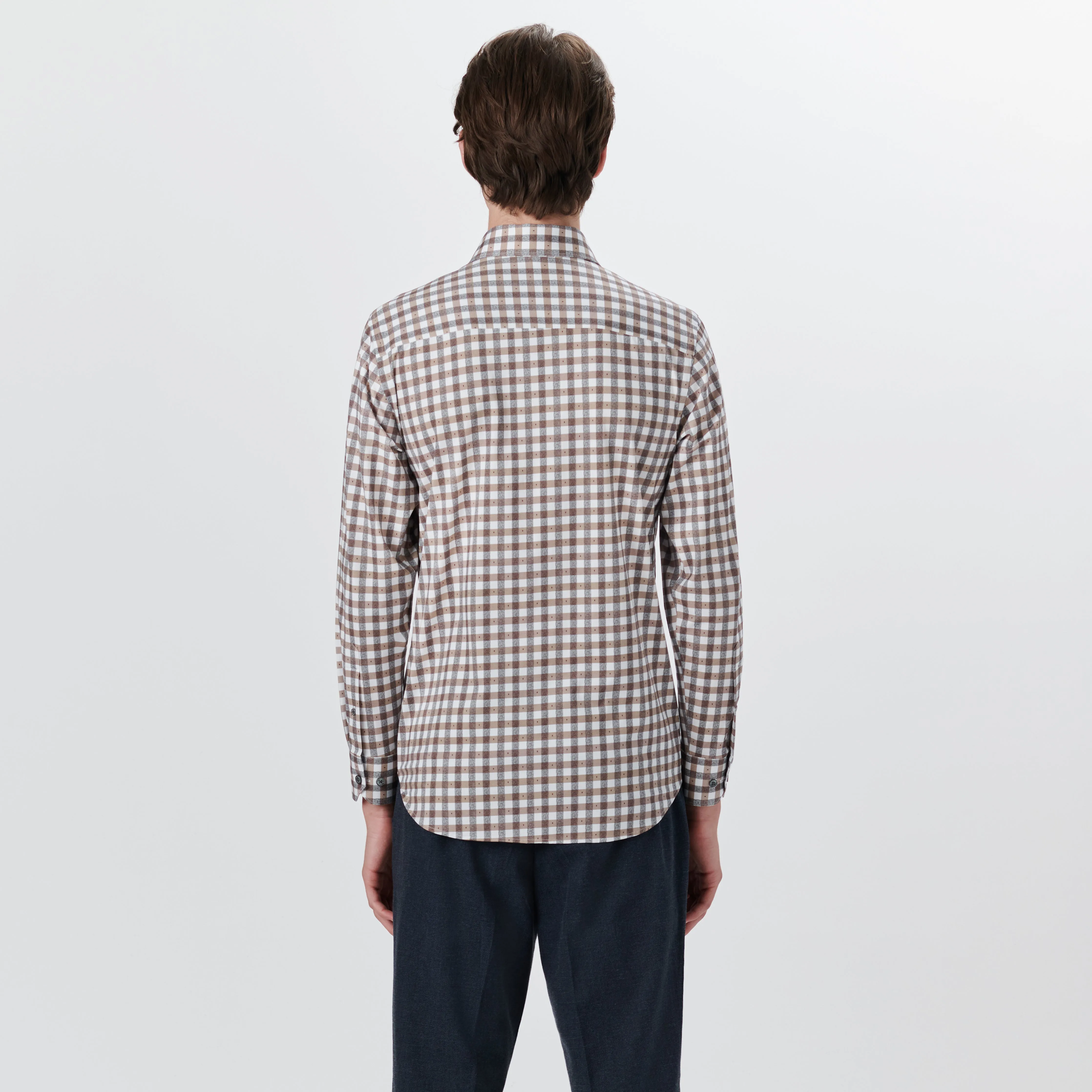 JAMES Gingham Check OoohCotton Shirt