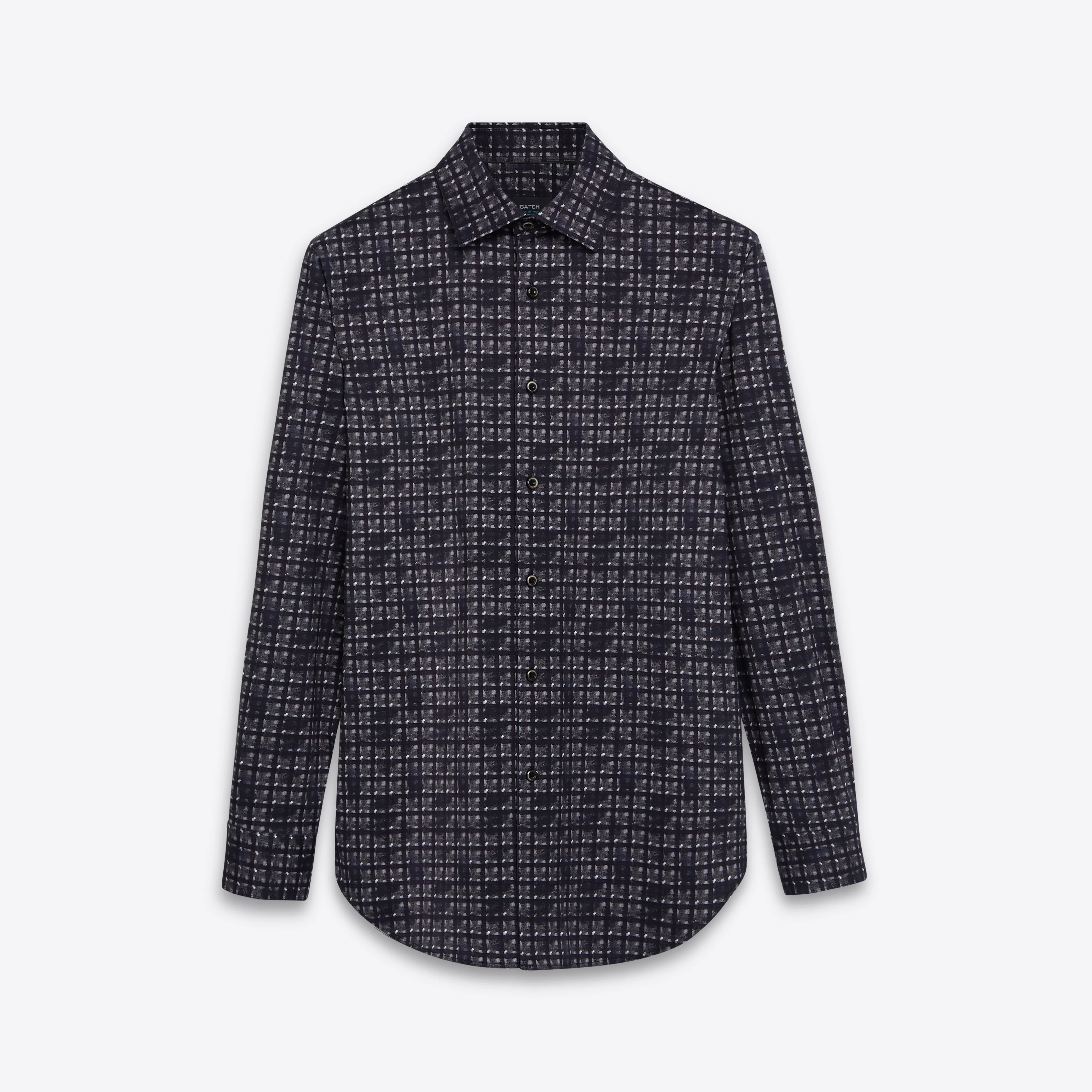 JAMES Grid Check OoohCotton Shirt