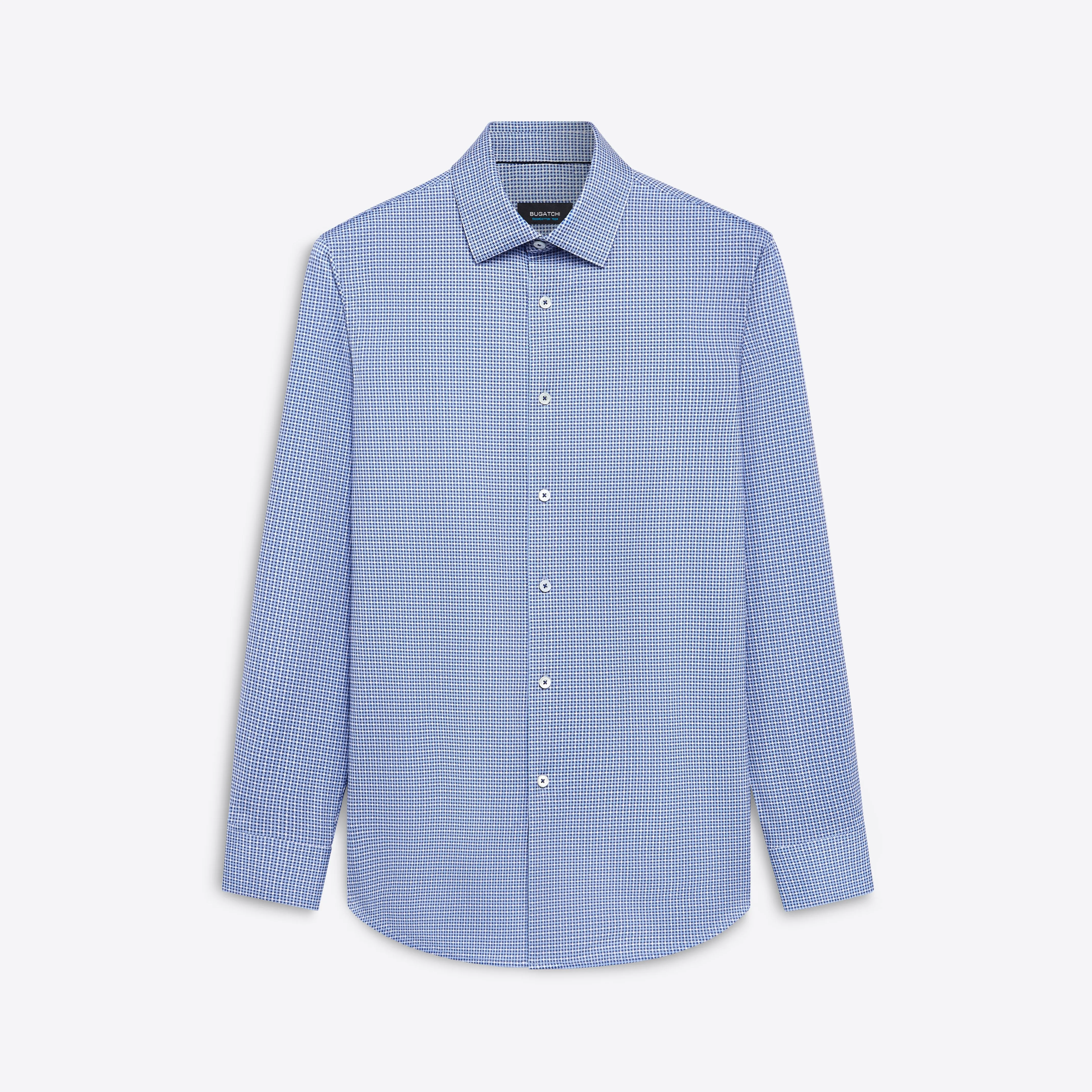 JAMES Hound's Tooth Check OoohCotton Shirt