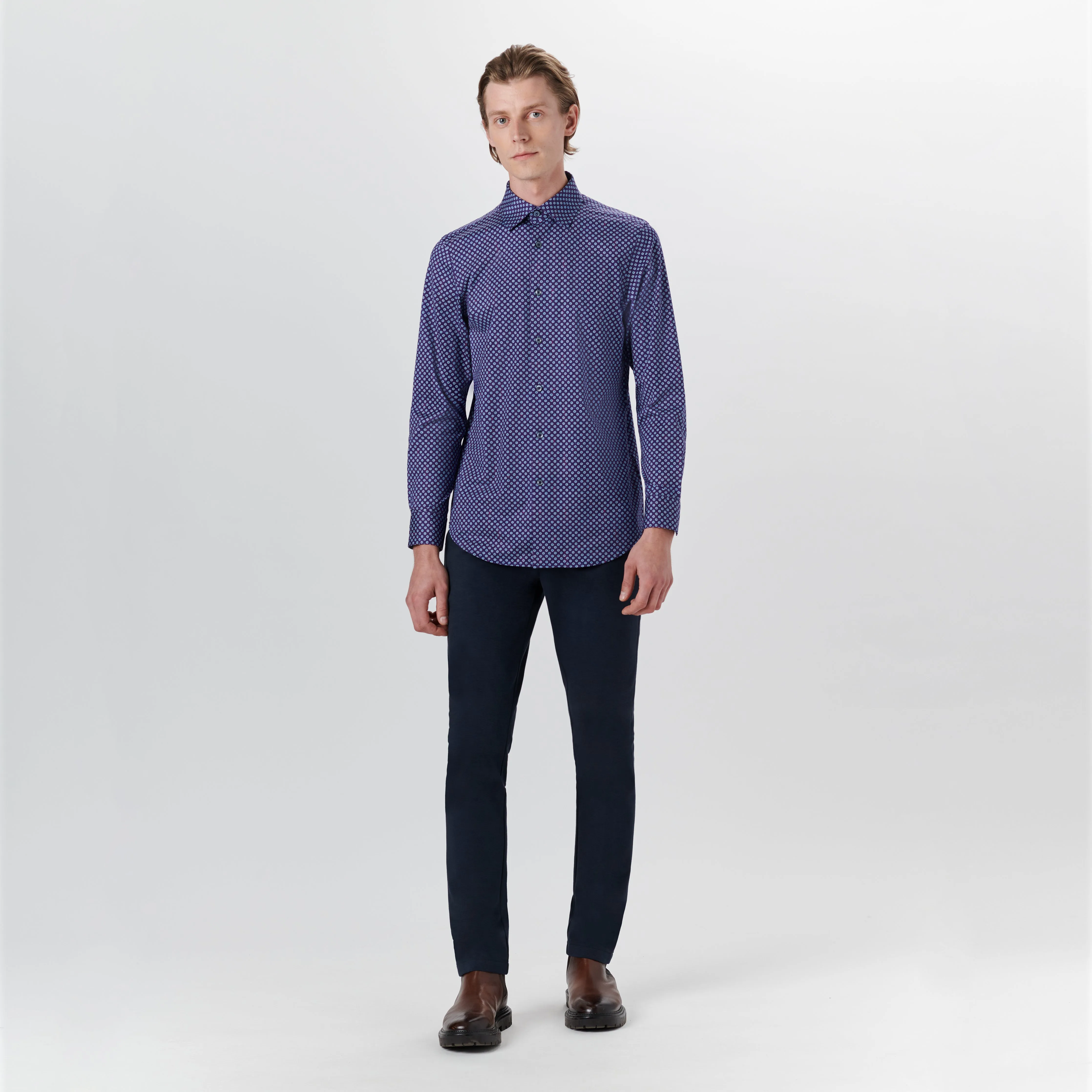 JAMES Medallion Print OoohCotton Shirt