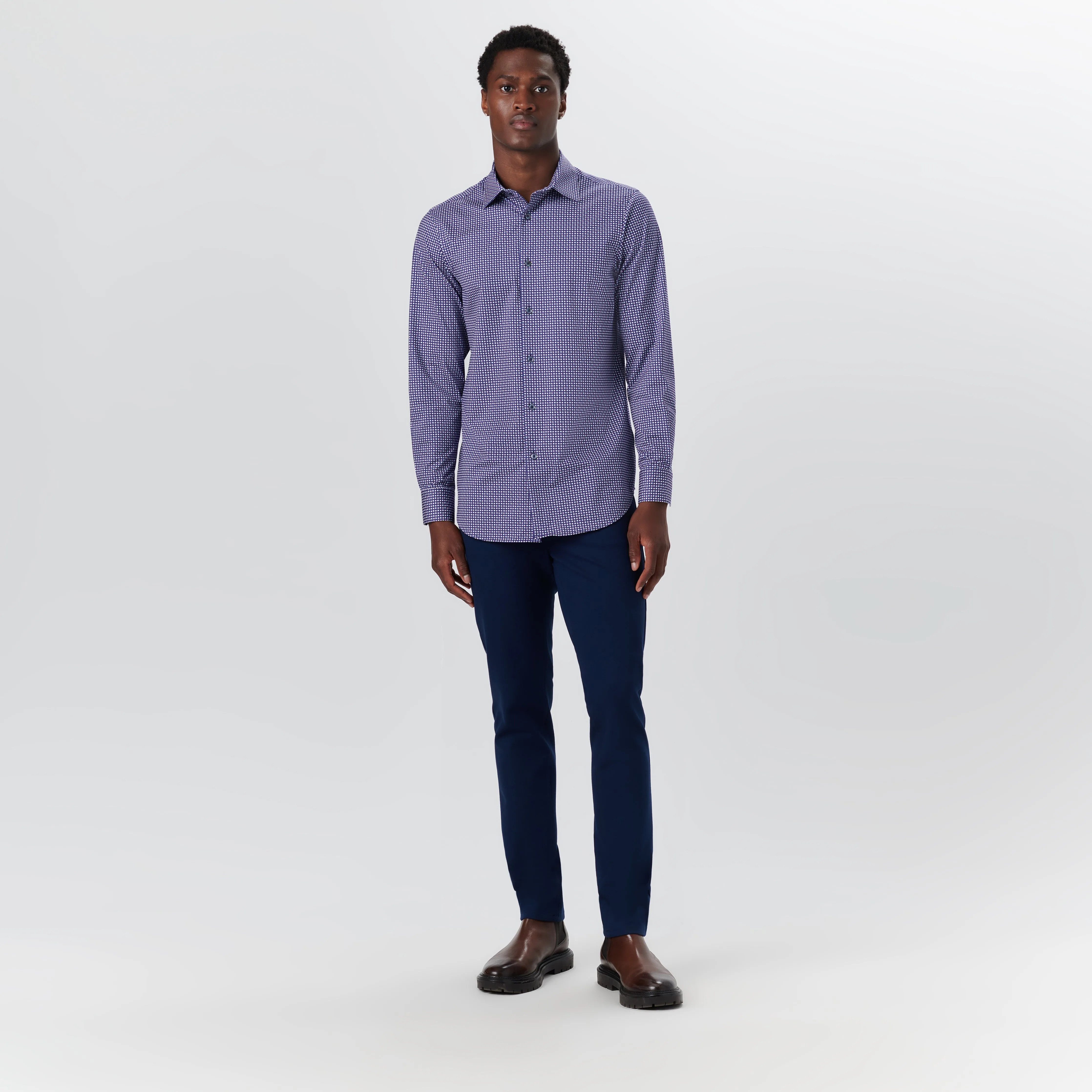 JAMES Mini Check OoohCotton Shirt