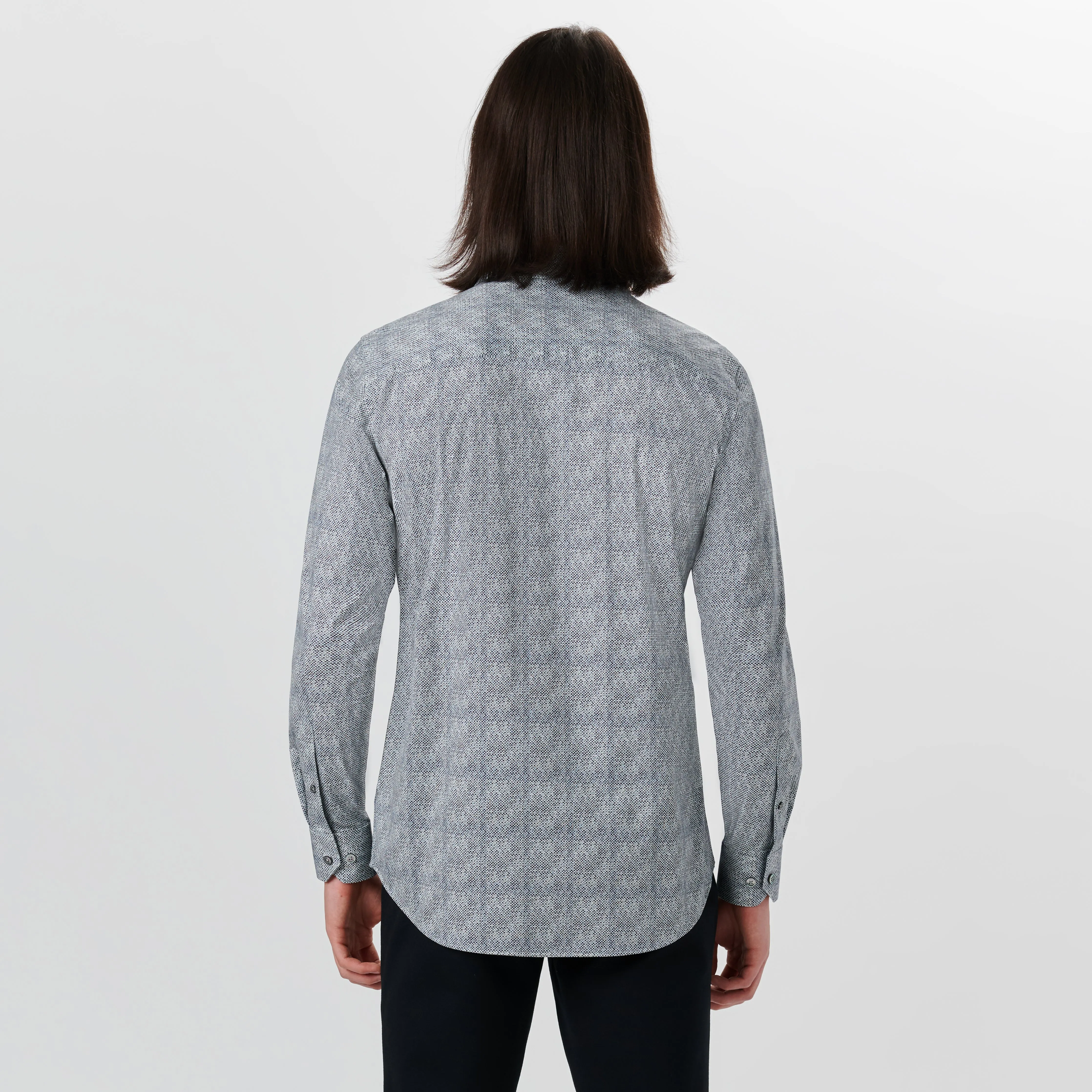 JAMES Pin Check OoohCotton Shirt