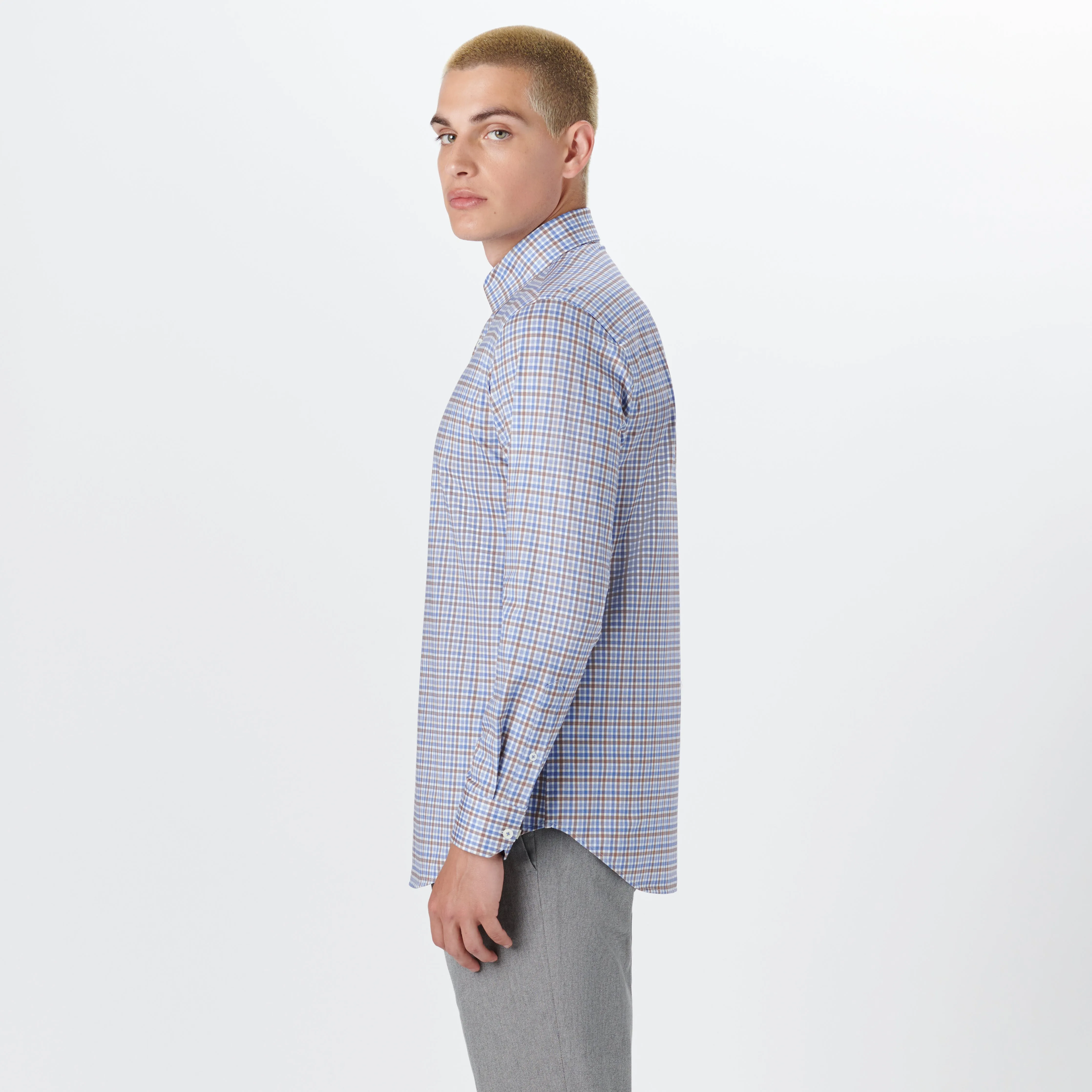JAMES Plaid Check OoohCotton Shirt