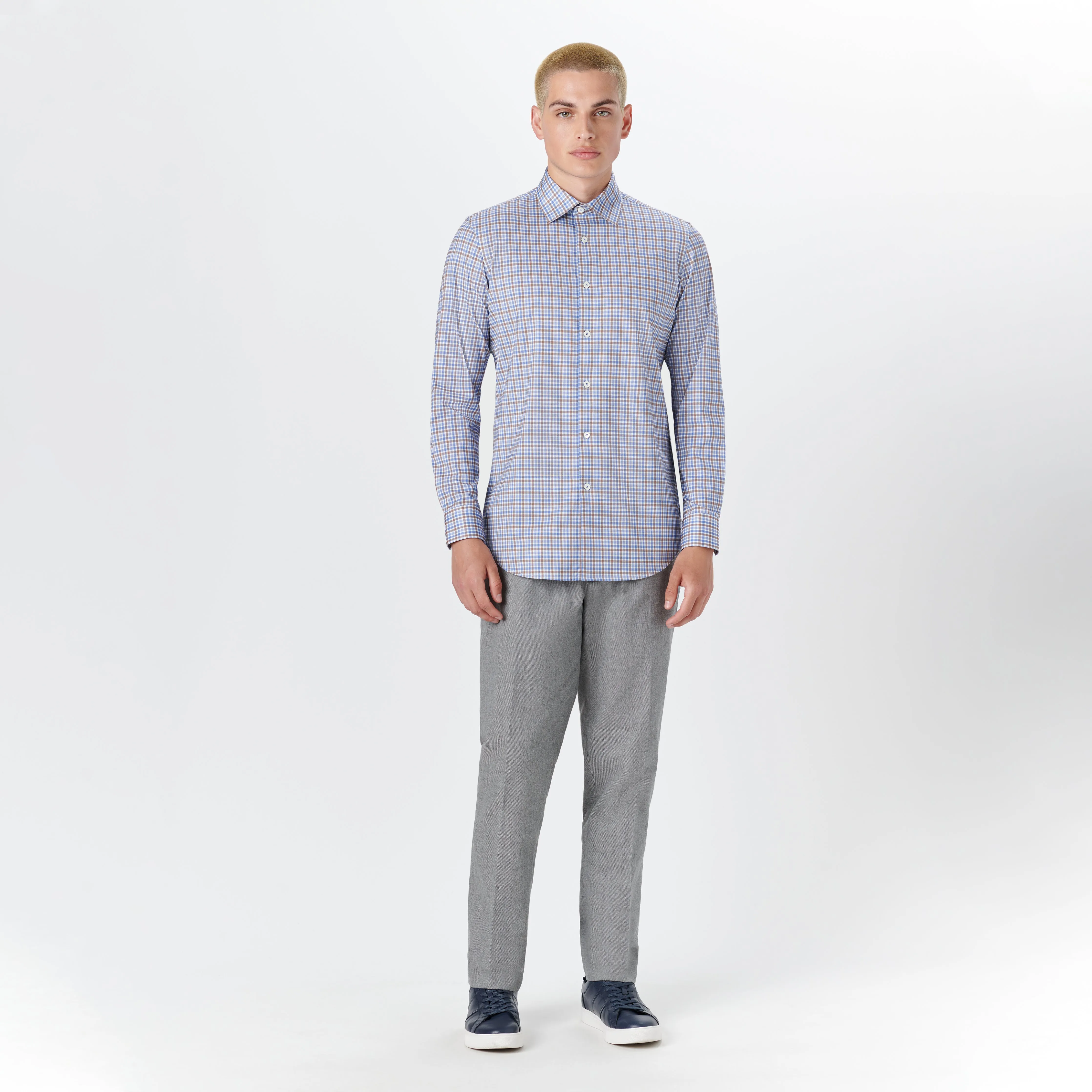 JAMES Plaid Check OoohCotton Shirt