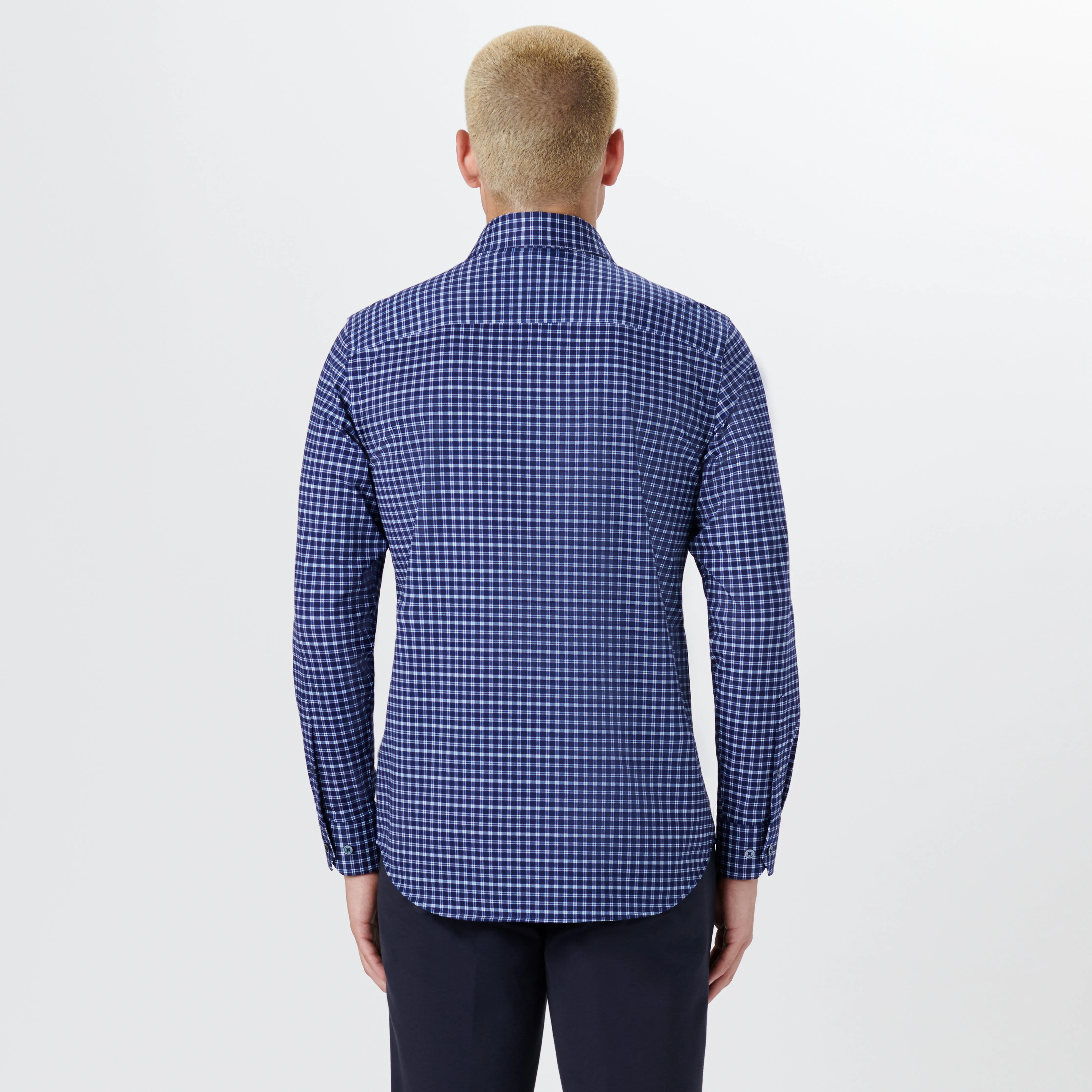 JAMES Plaid Check OoohCotton Twill Shirt