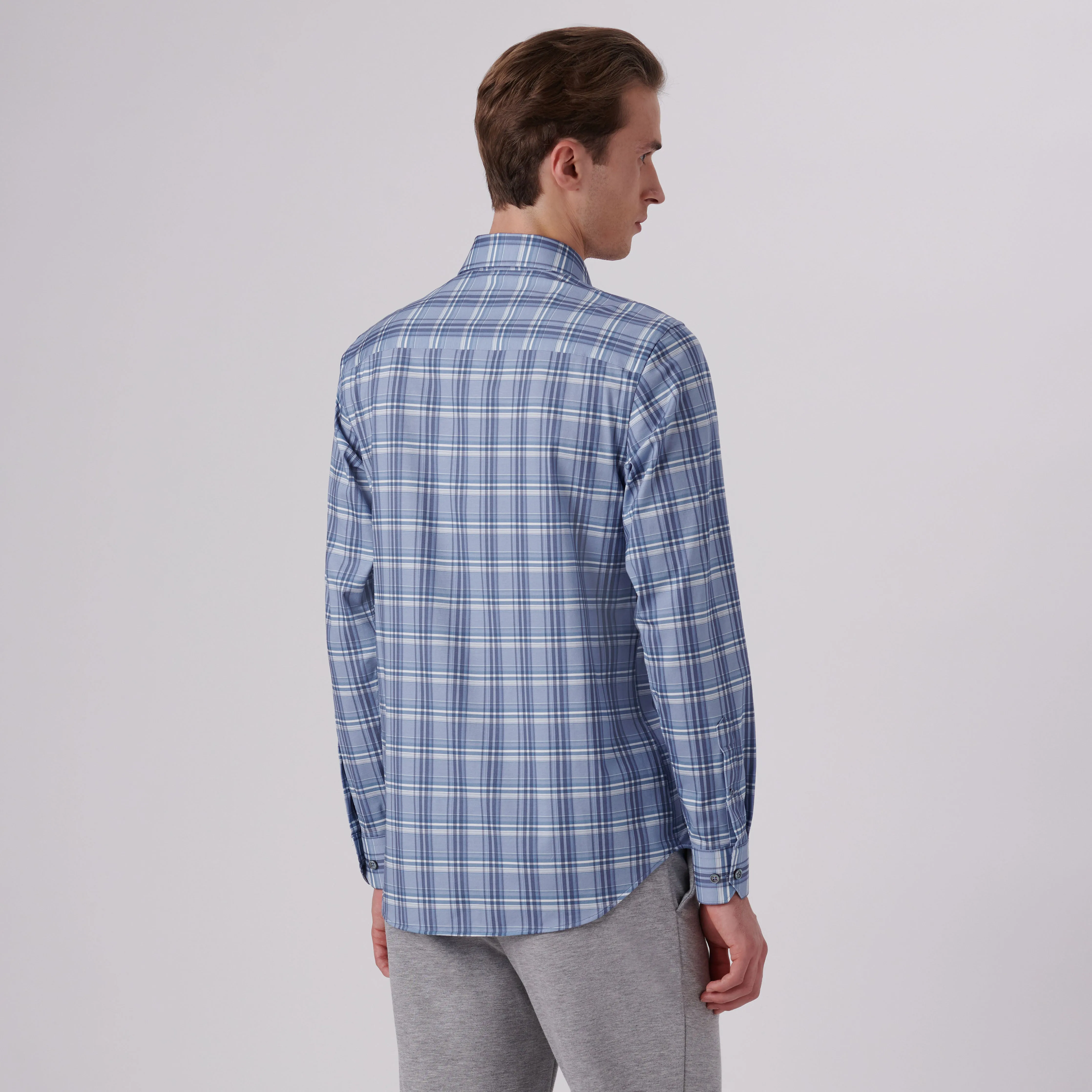 James Plaid Check Print OoohCotton Shirt