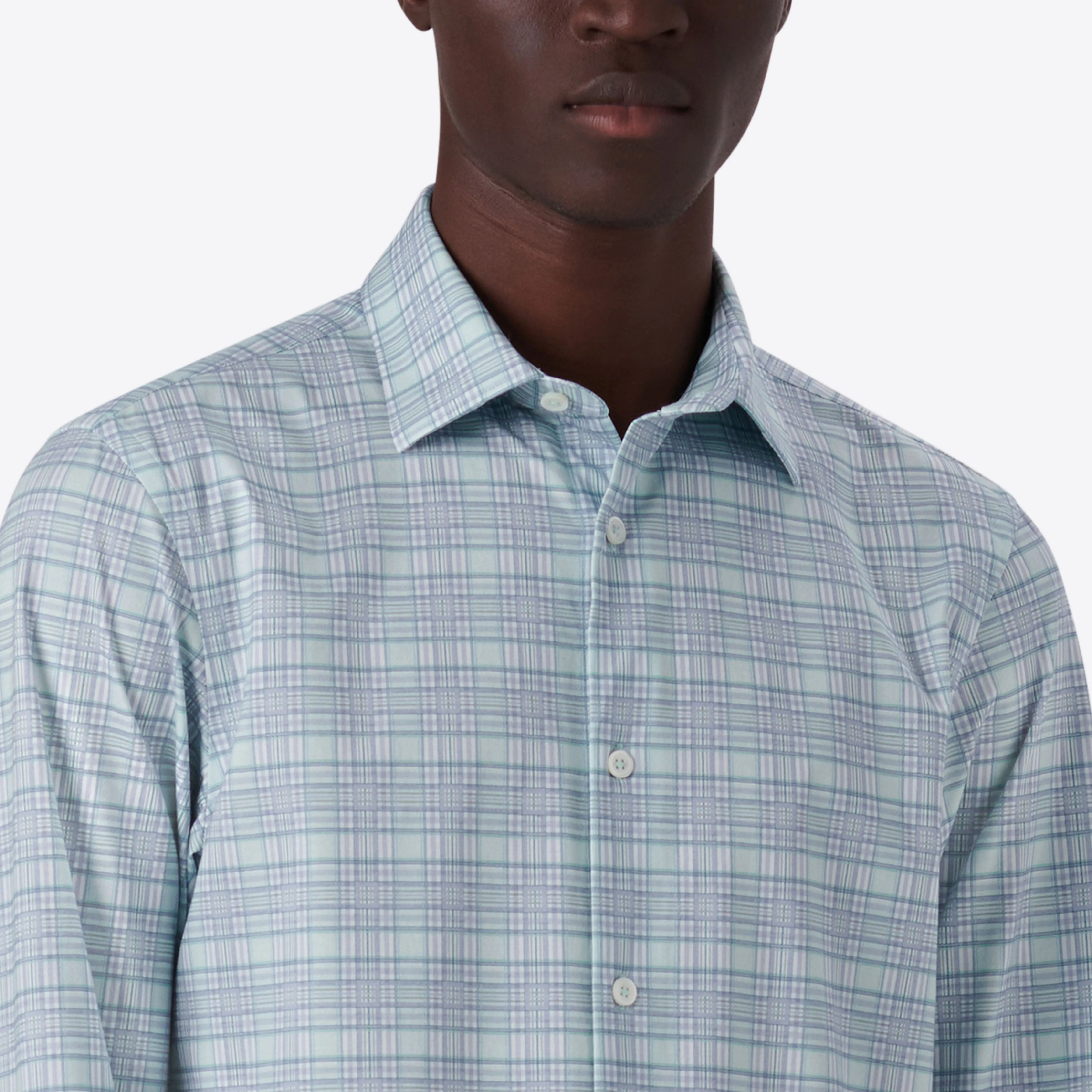 James Plaid Check Print OoohCotton Shirt