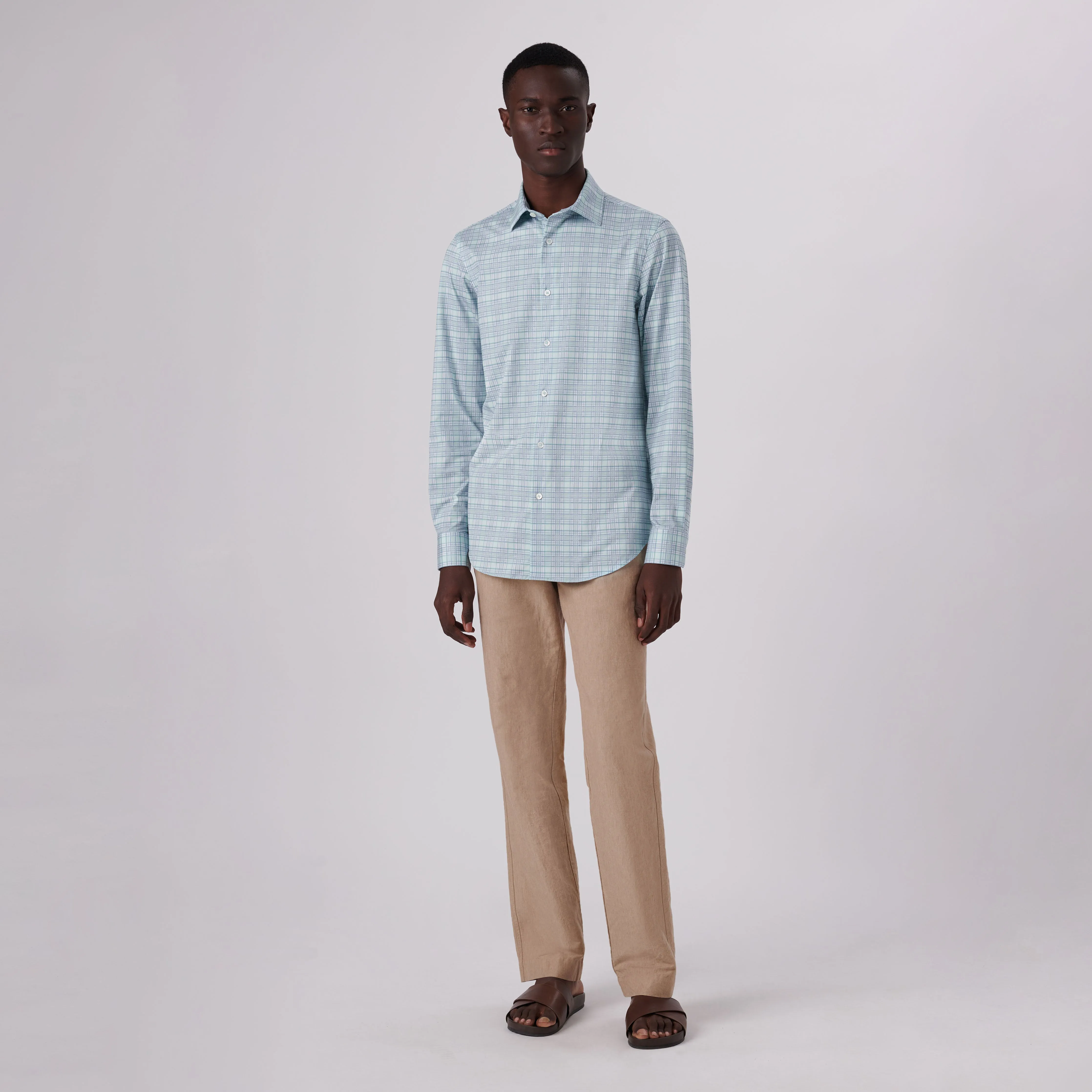 James Plaid Check Print OoohCotton Shirt