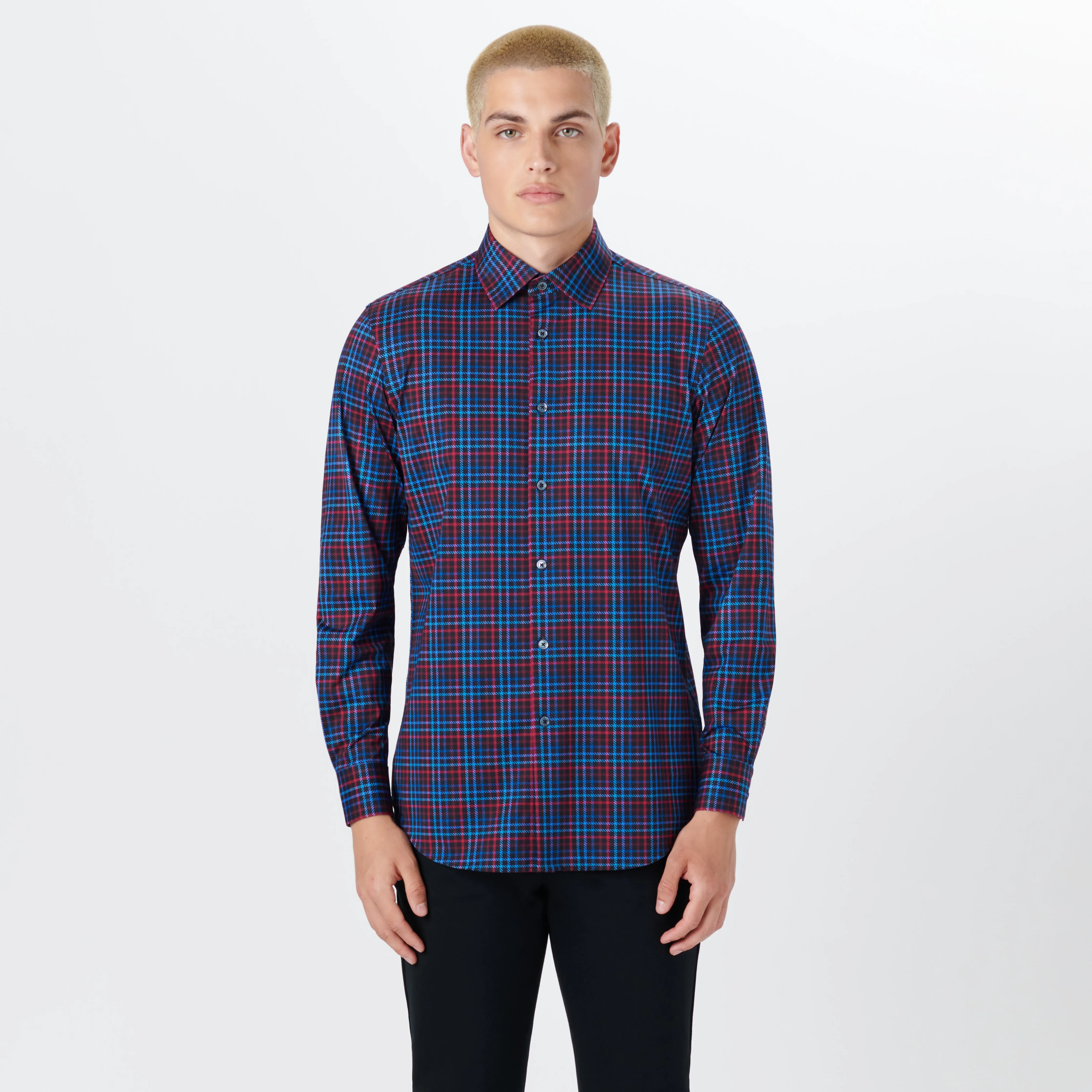 JAMES Shepherd Check OoohCotton Shirt