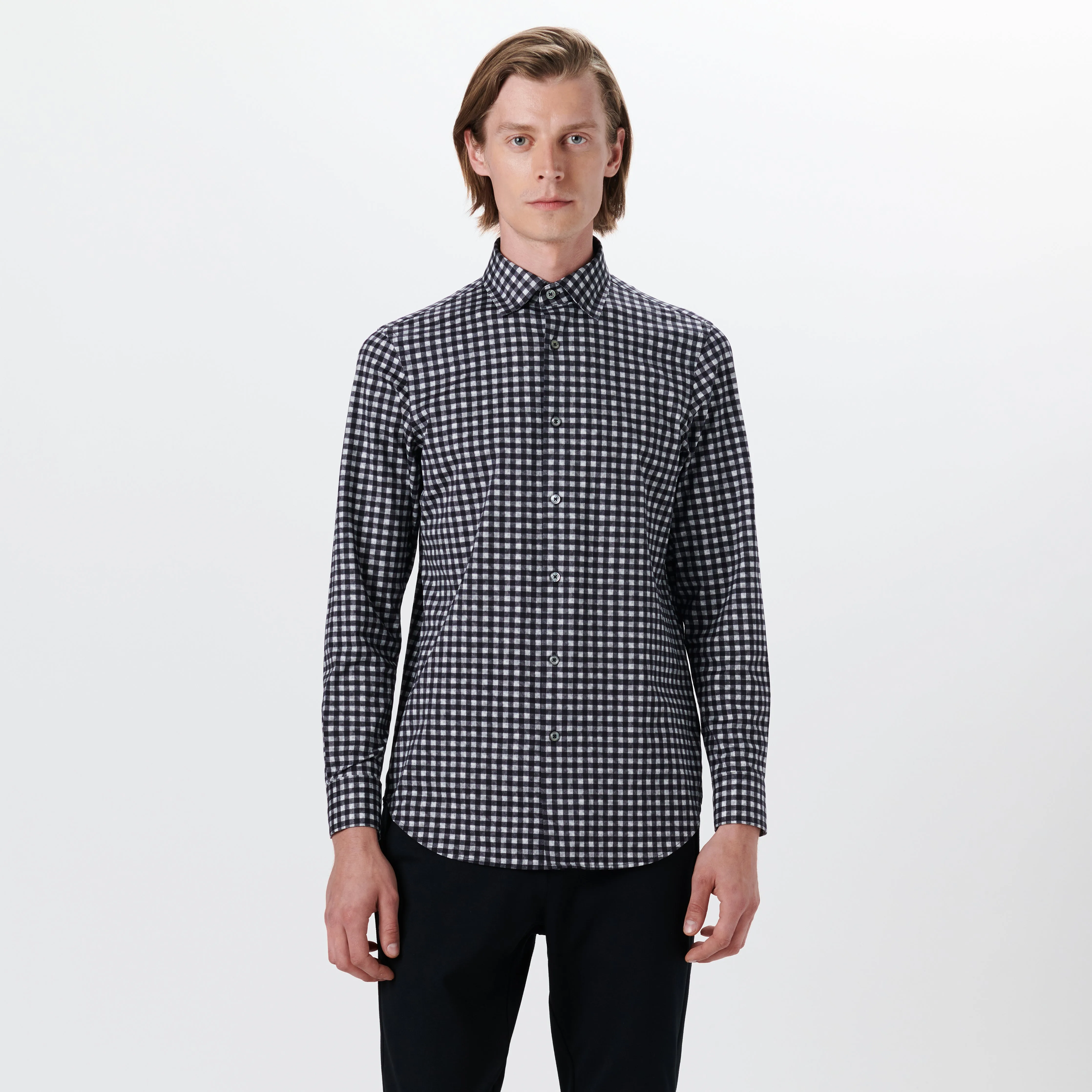 JAMES Shepherd Check OoohCotton Shirt