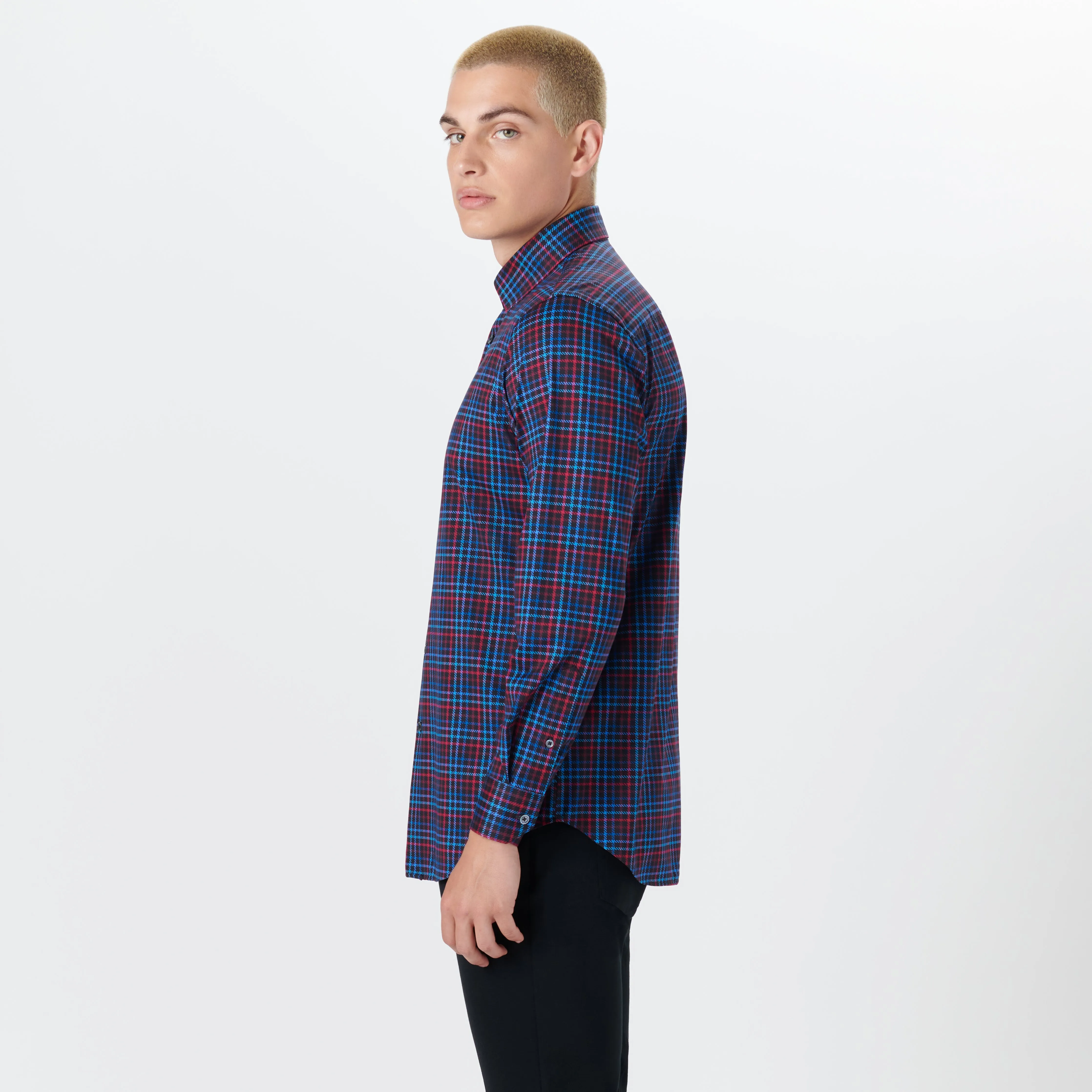 JAMES Shepherd Check OoohCotton Shirt