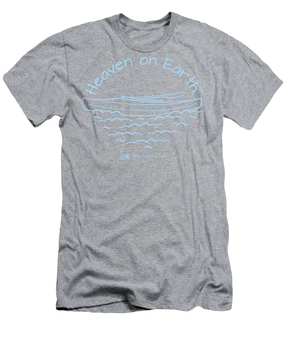 Kayak Heaven On Earth - Men's T-Shirt (Athletic Fit)