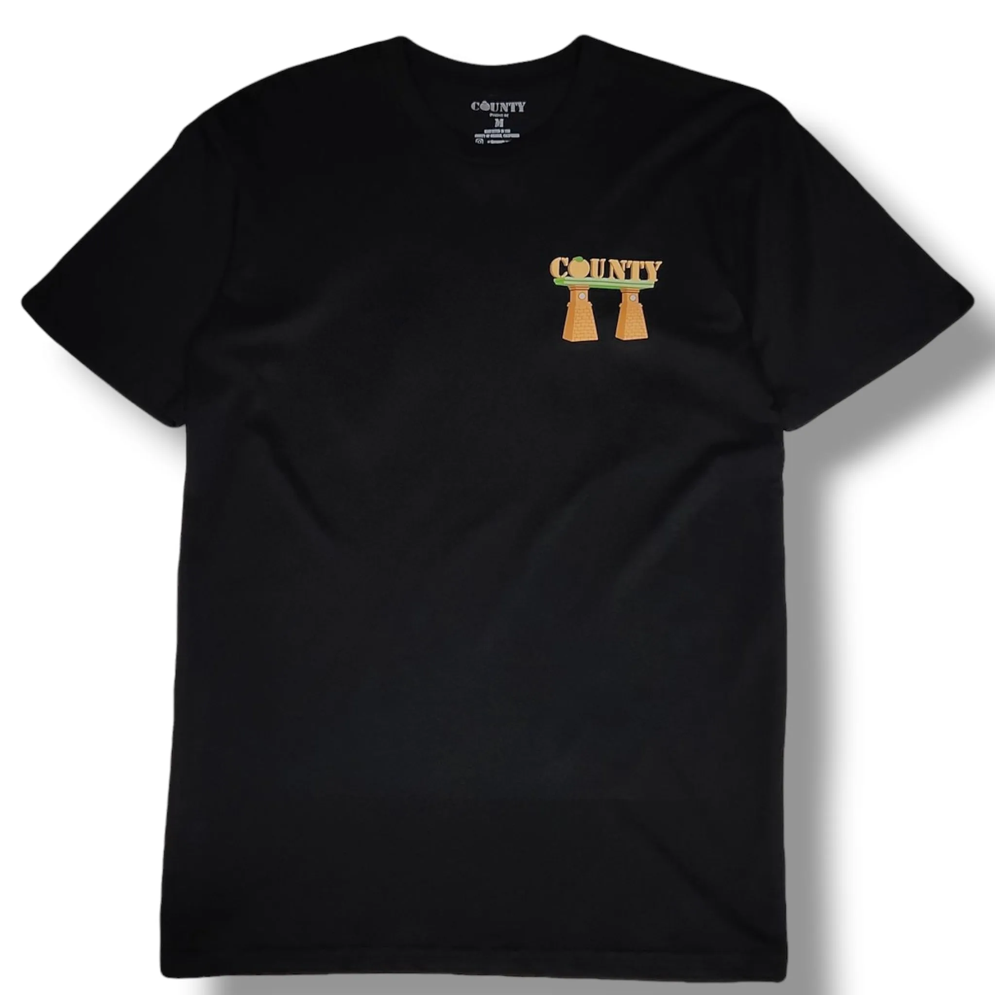 Landmarks Tee: BLACK