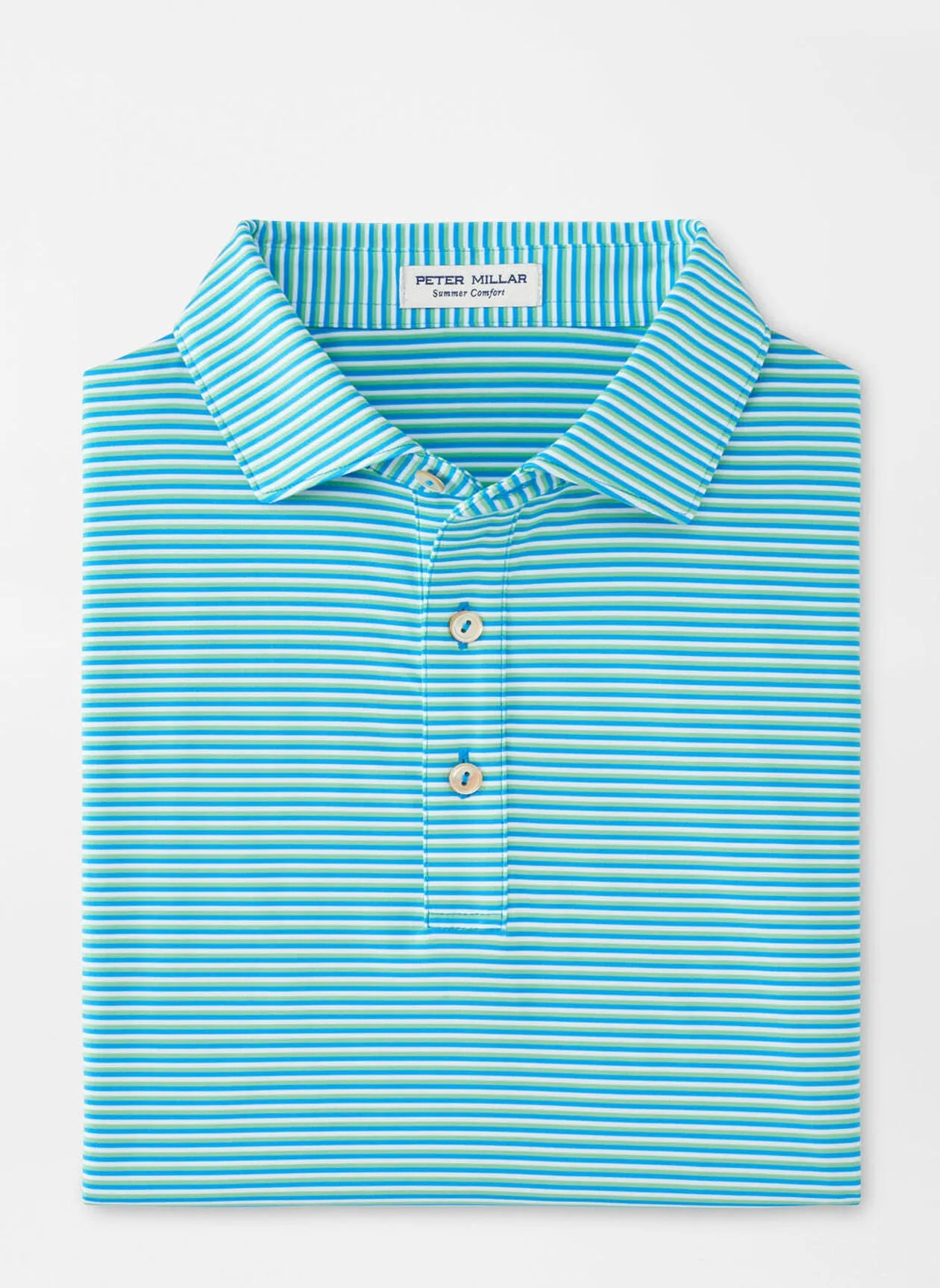 Linden Performance Jersey Polo (Riverbed)