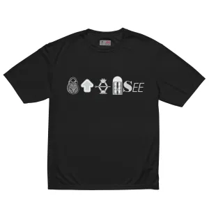 Lock Up Jack Dorsey Unisex performance crew neck t-shirt