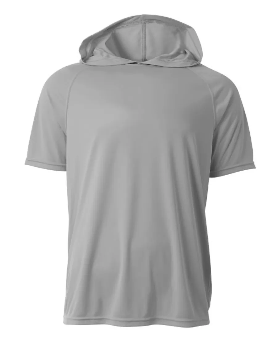 LOGO BASEBALL SHORT SLEEVE HOOD -Custom To Any Team