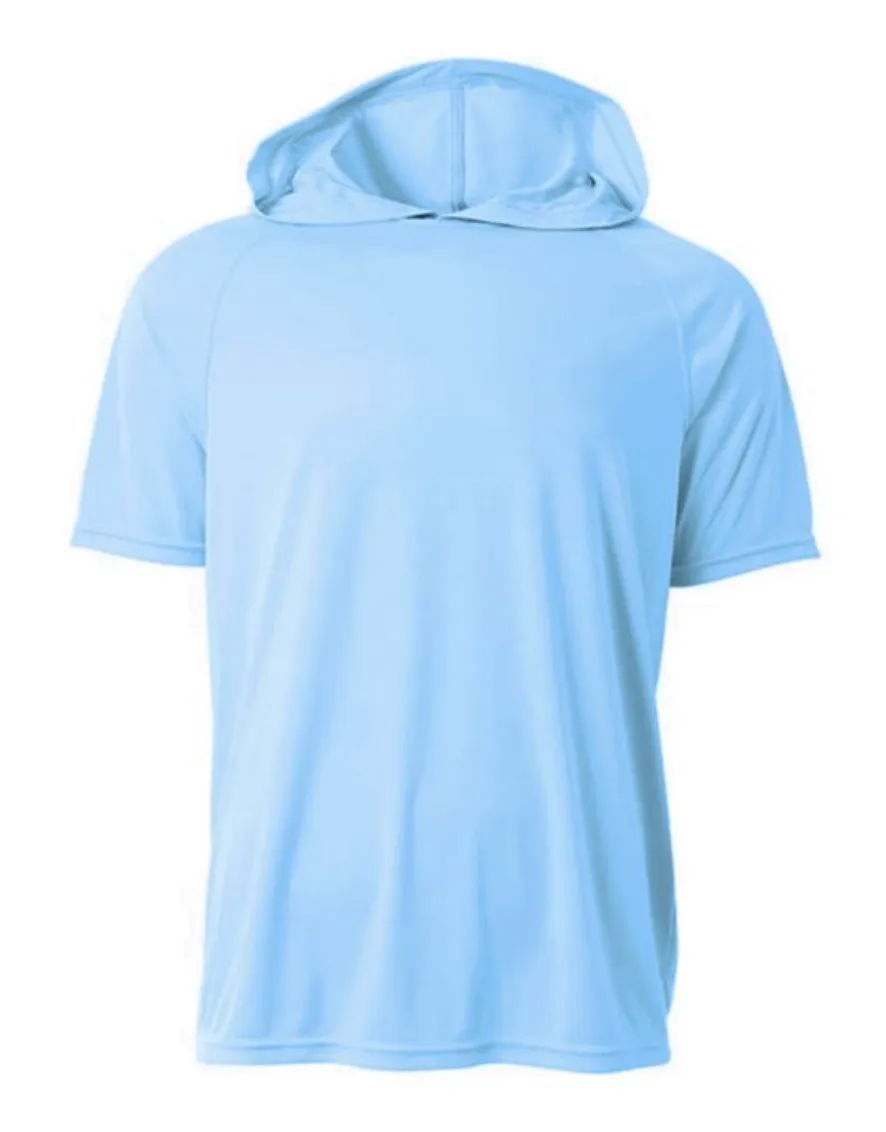 LOGO BASEBALL SHORT SLEEVE HOOD -Custom To Any Team