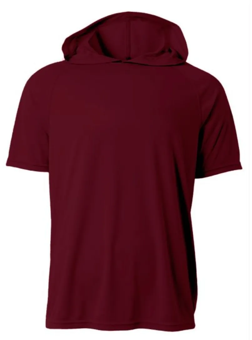 LOGO BASEBALL SHORT SLEEVE HOOD -Custom To Any Team
