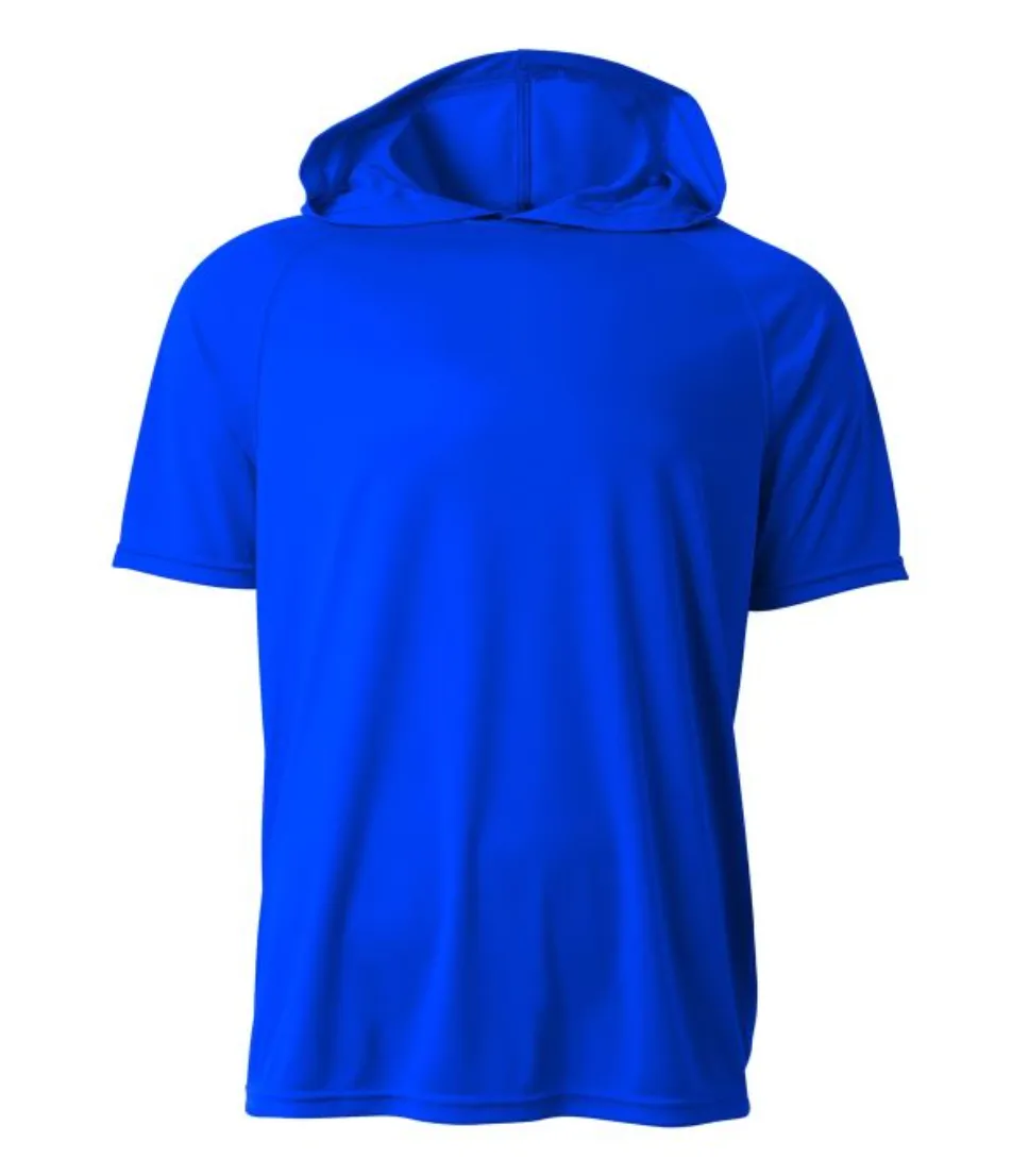 LOGO BASEBALL SHORT SLEEVE HOOD -Custom To Any Team