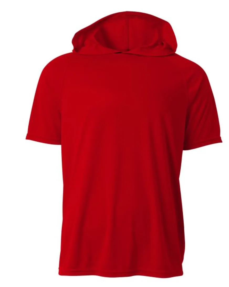 LOGO BASEBALL SHORT SLEEVE HOOD -Custom To Any Team