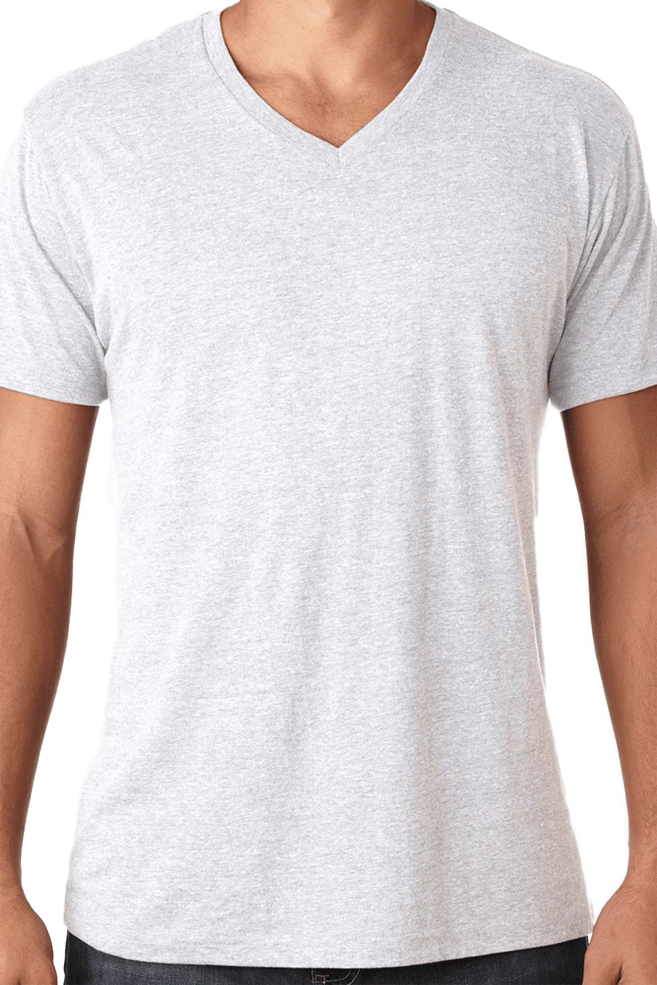Love Gnomes Tri-Blend V Neck Tee