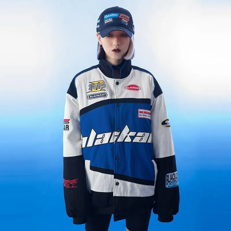 MADEEXTREME Official Store Early Autumn Pioneer Niche Letter Jacket Men's National Fashion Thin Motorcycle Baseball Suit