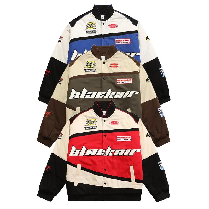 MADEEXTREME Official Store Early Autumn Pioneer Niche Letter Jacket Men's National Fashion Thin Motorcycle Baseball Suit