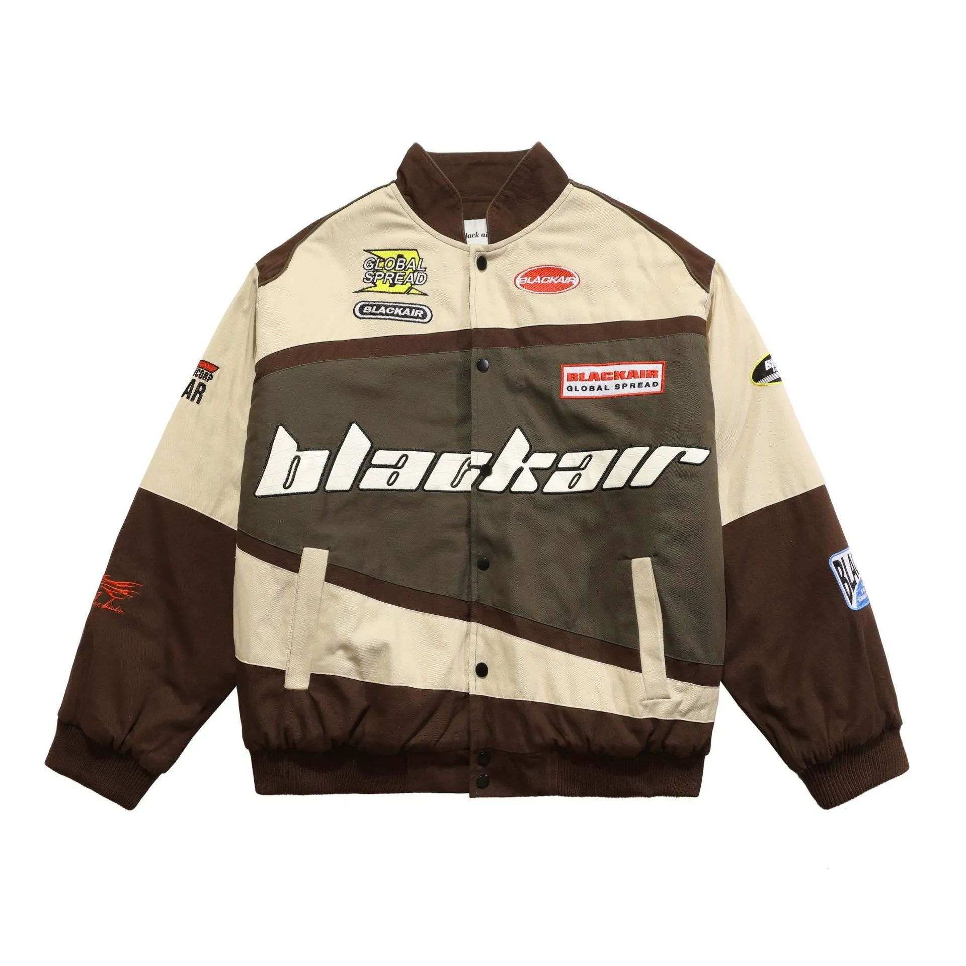 MADEEXTREME Official Store Early Autumn Pioneer Niche Letter Jacket Men's National Fashion Thin Motorcycle Baseball Suit