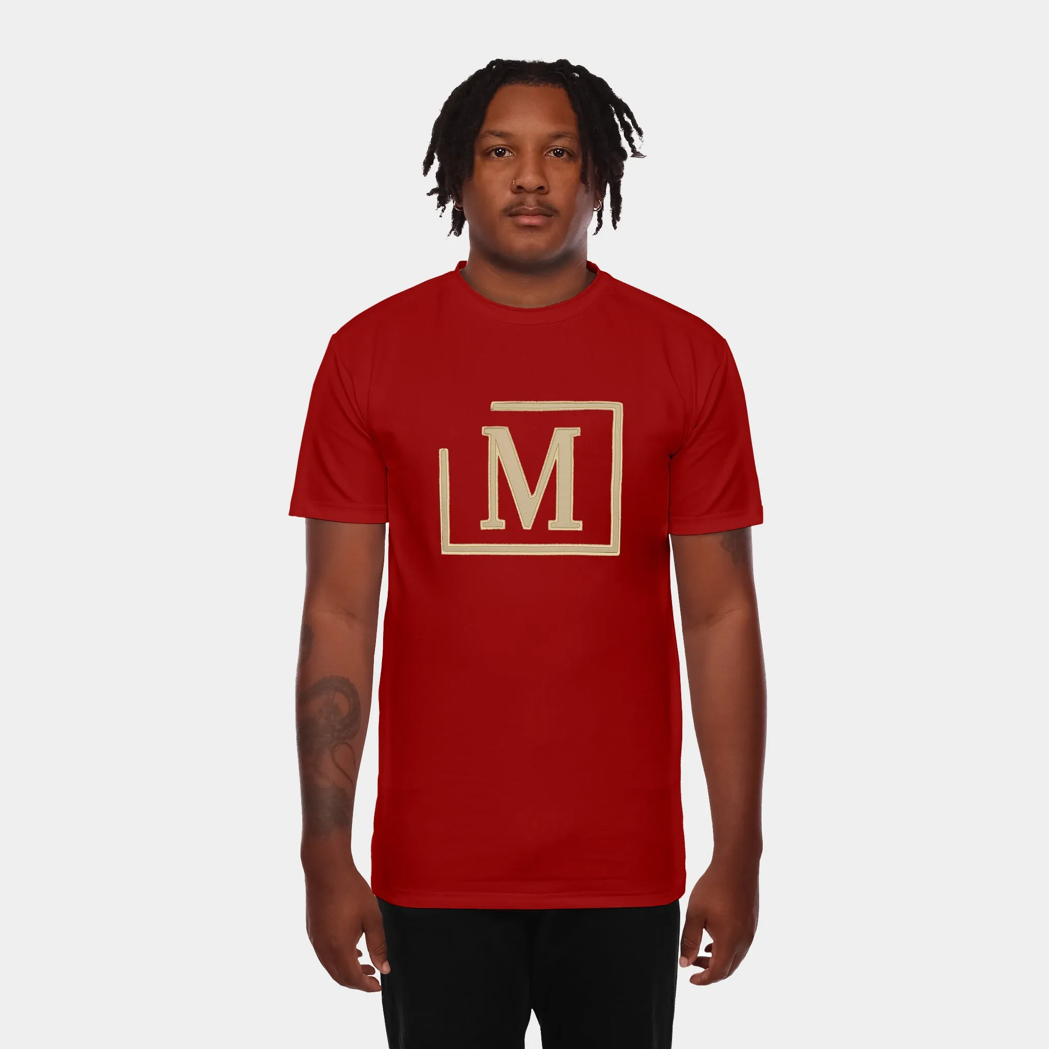MDB Brand Men's Classic M Embroidered T-Shirt