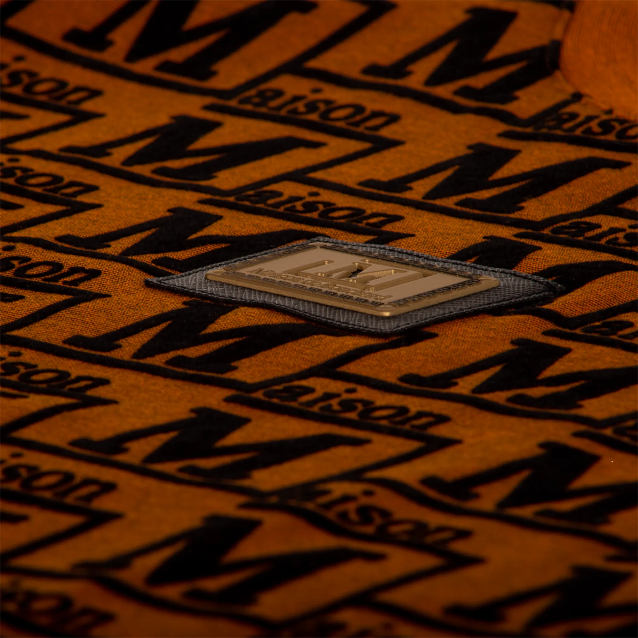 MDB Couture Men's Woven Monogram T-Shirt