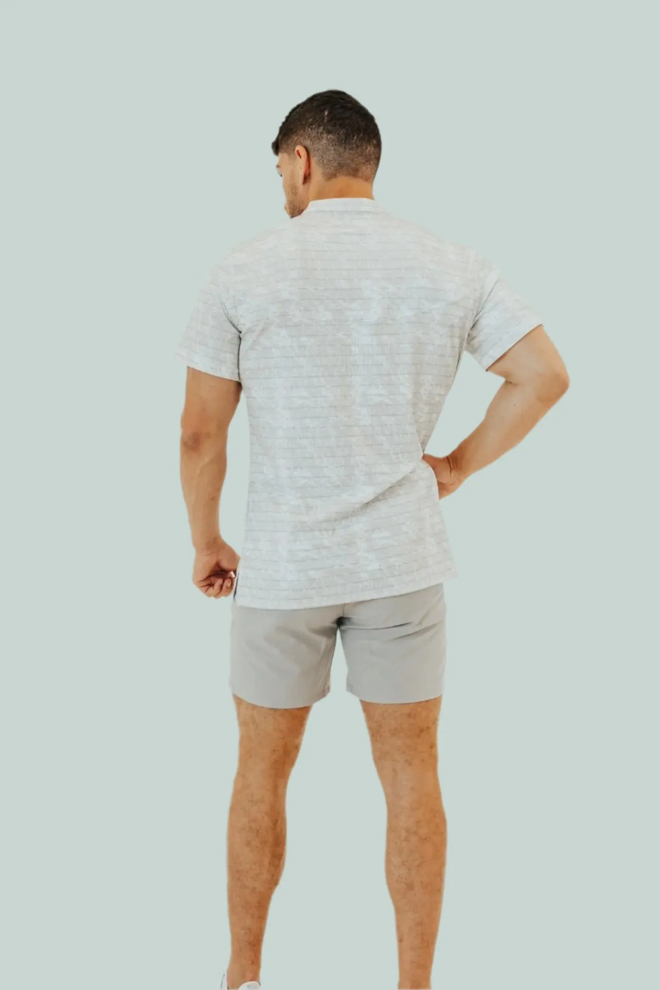 Men’s Ace Short Sleeve Golf Shirt - Snowstorm
