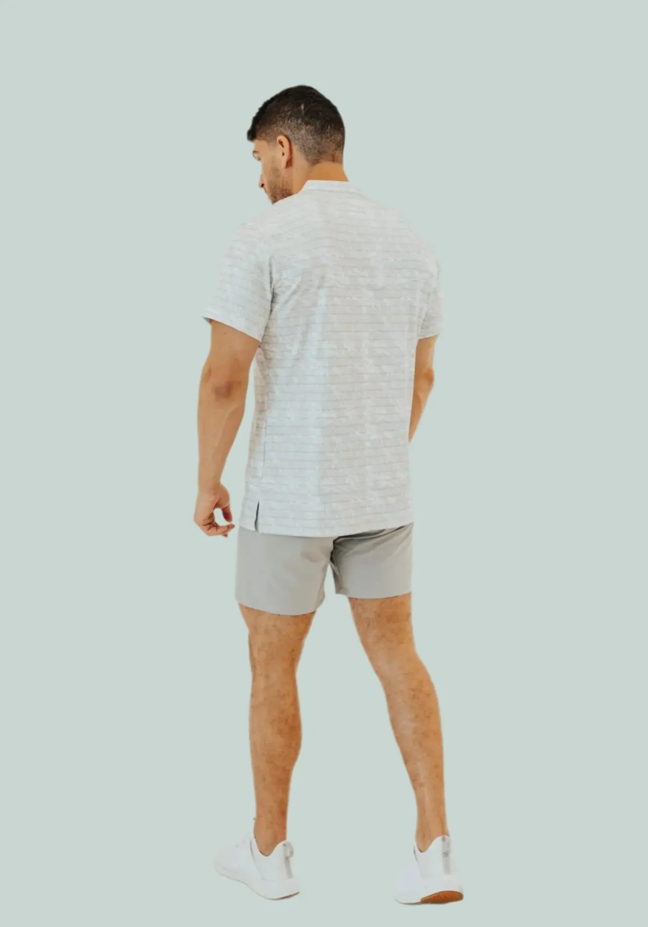 Men’s Ace Short Sleeve Golf Shirt - Snowstorm