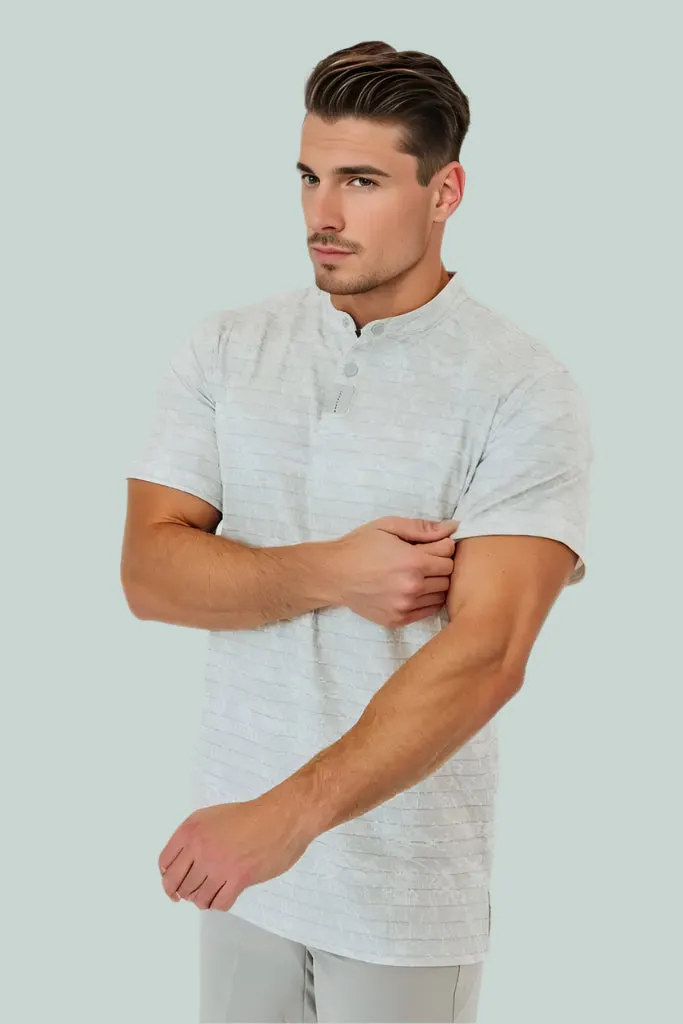 Men’s Ace Short Sleeve Golf Shirt - Snowstorm