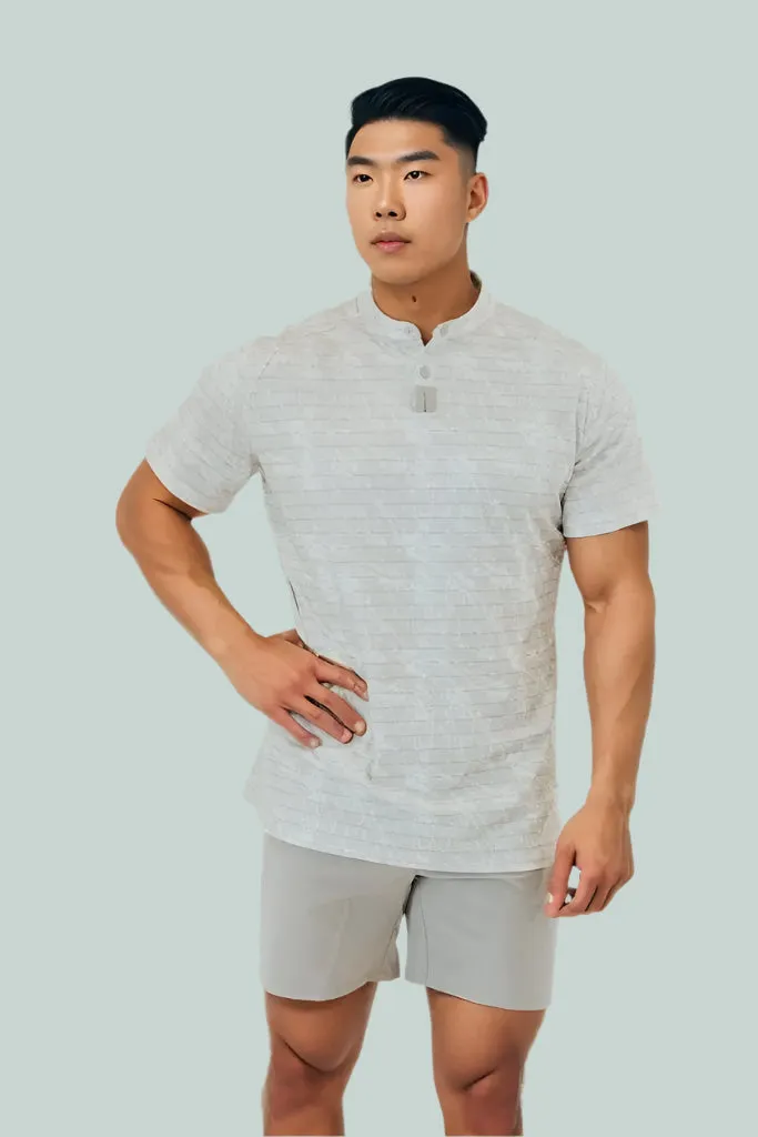 Men’s Ace Short Sleeve Golf Shirt - Snowstorm