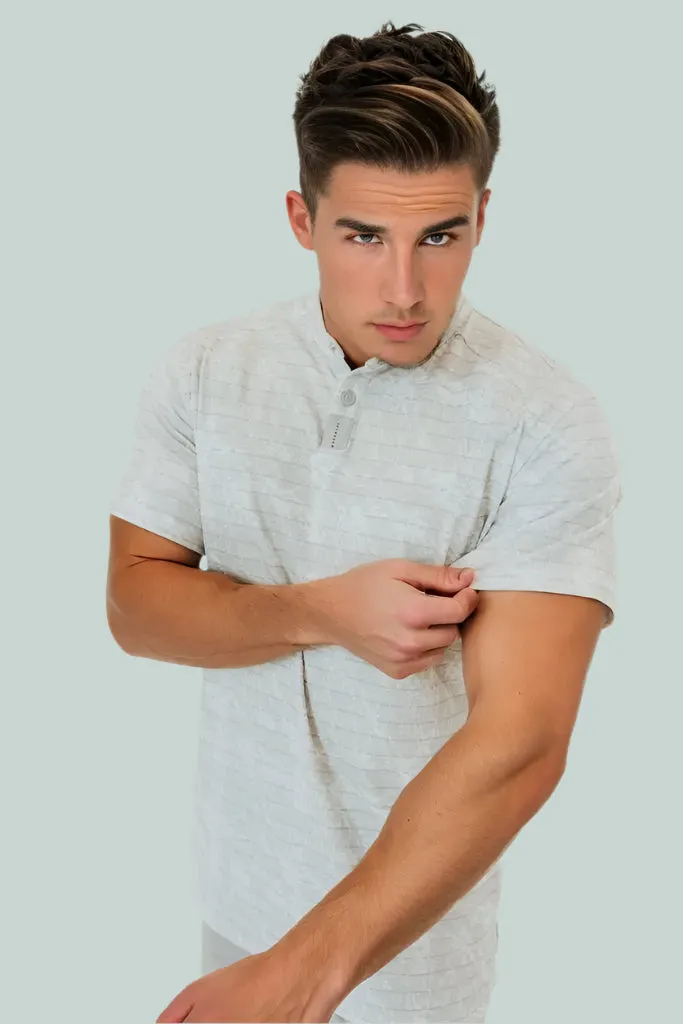 Men’s Ace Short Sleeve Golf Shirt - Snowstorm
