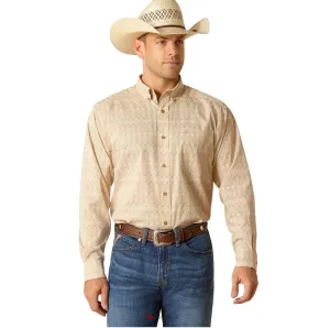 Men’s Ariat Simply Taupe 360 Airflow Shirt