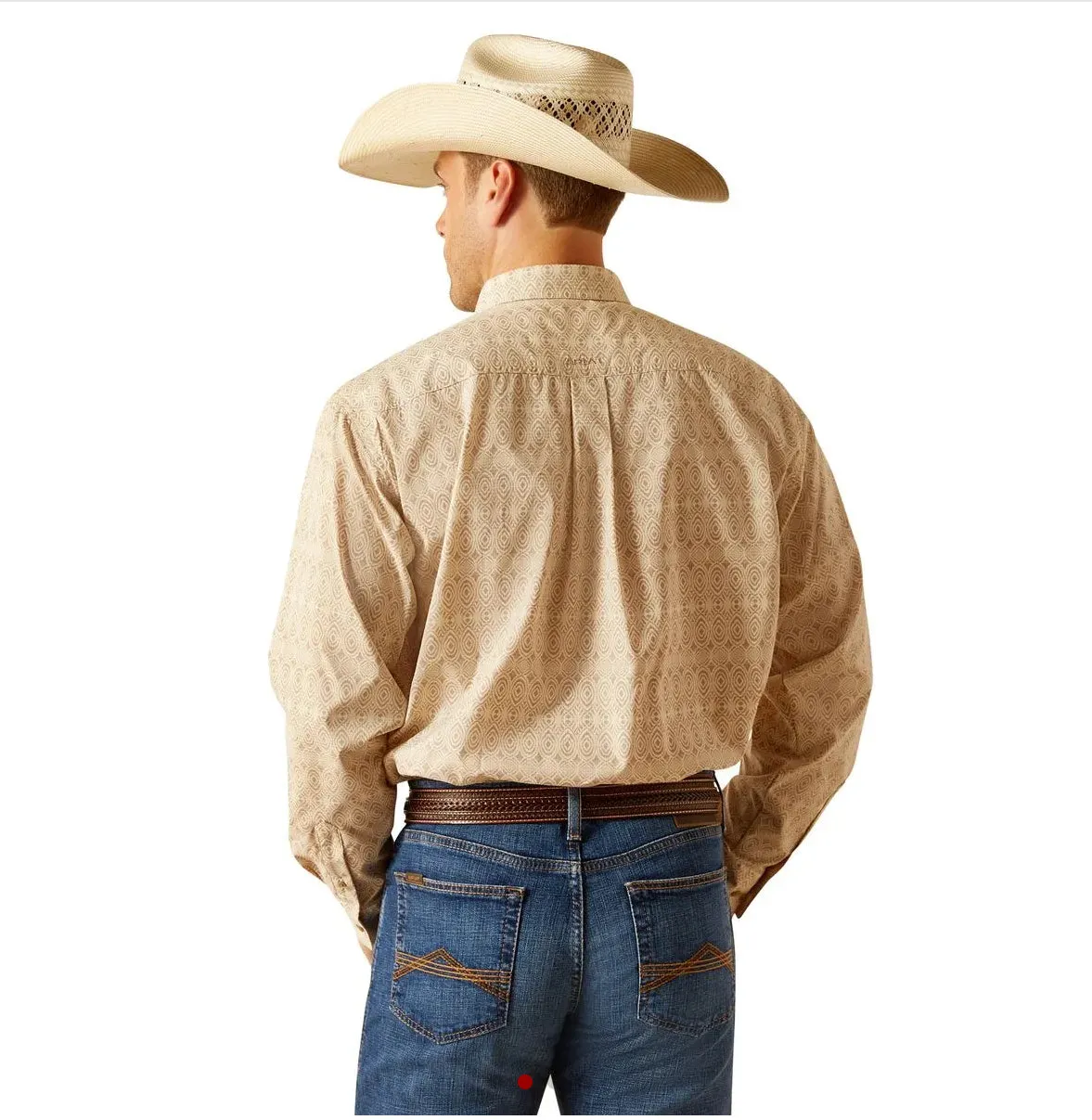 Men’s Ariat Simply Taupe 360 Airflow Shirt
