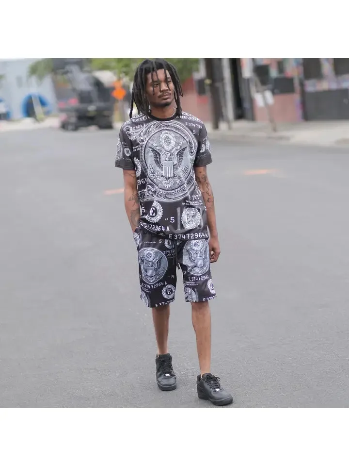 Men's Big Money In The Bank Short Set