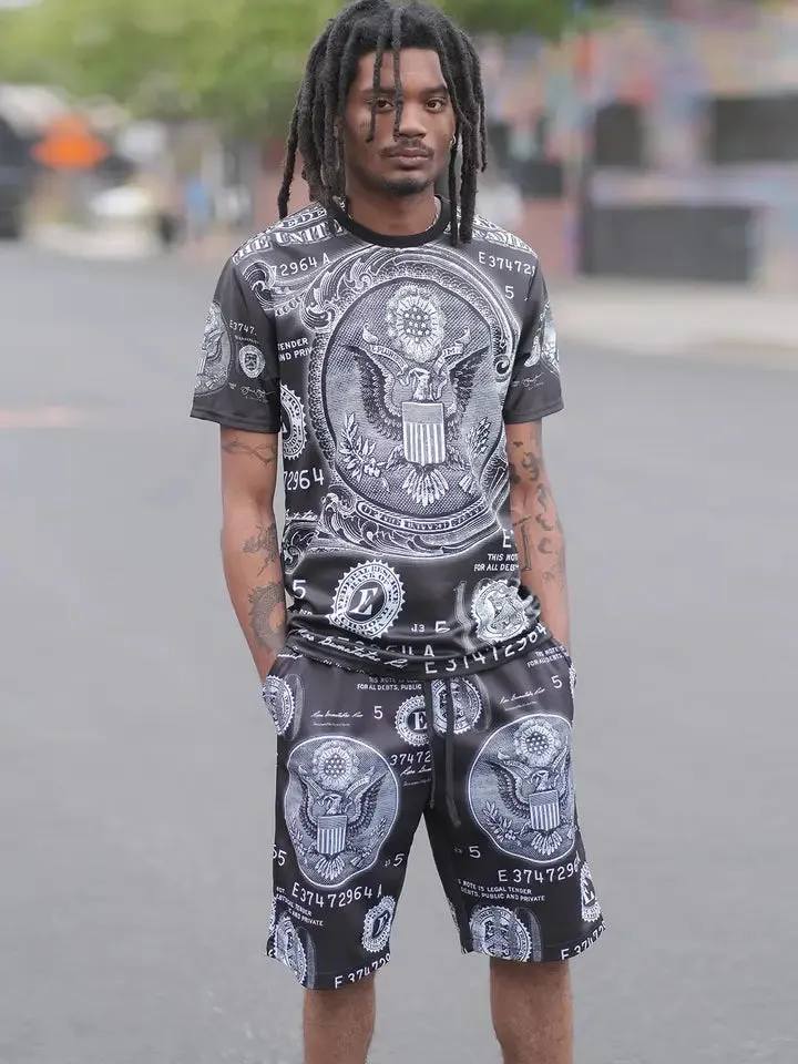 Men's Big Money In The Bank Short Set