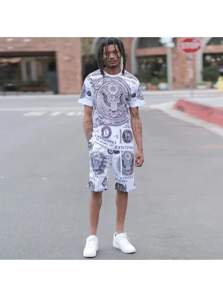 Men's Big Money In The Bank Short Set