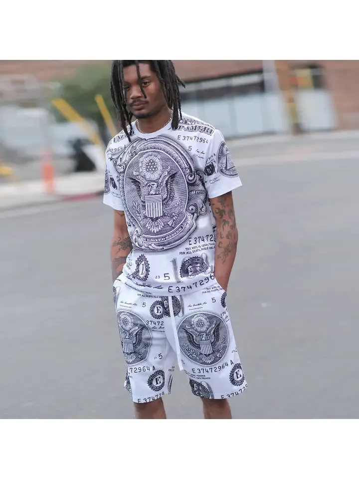 Men's Big Money In The Bank Short Set