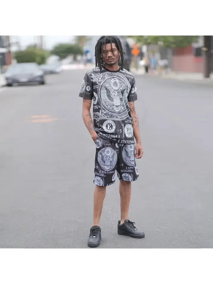 Men's Big Money In The Bank Short Set