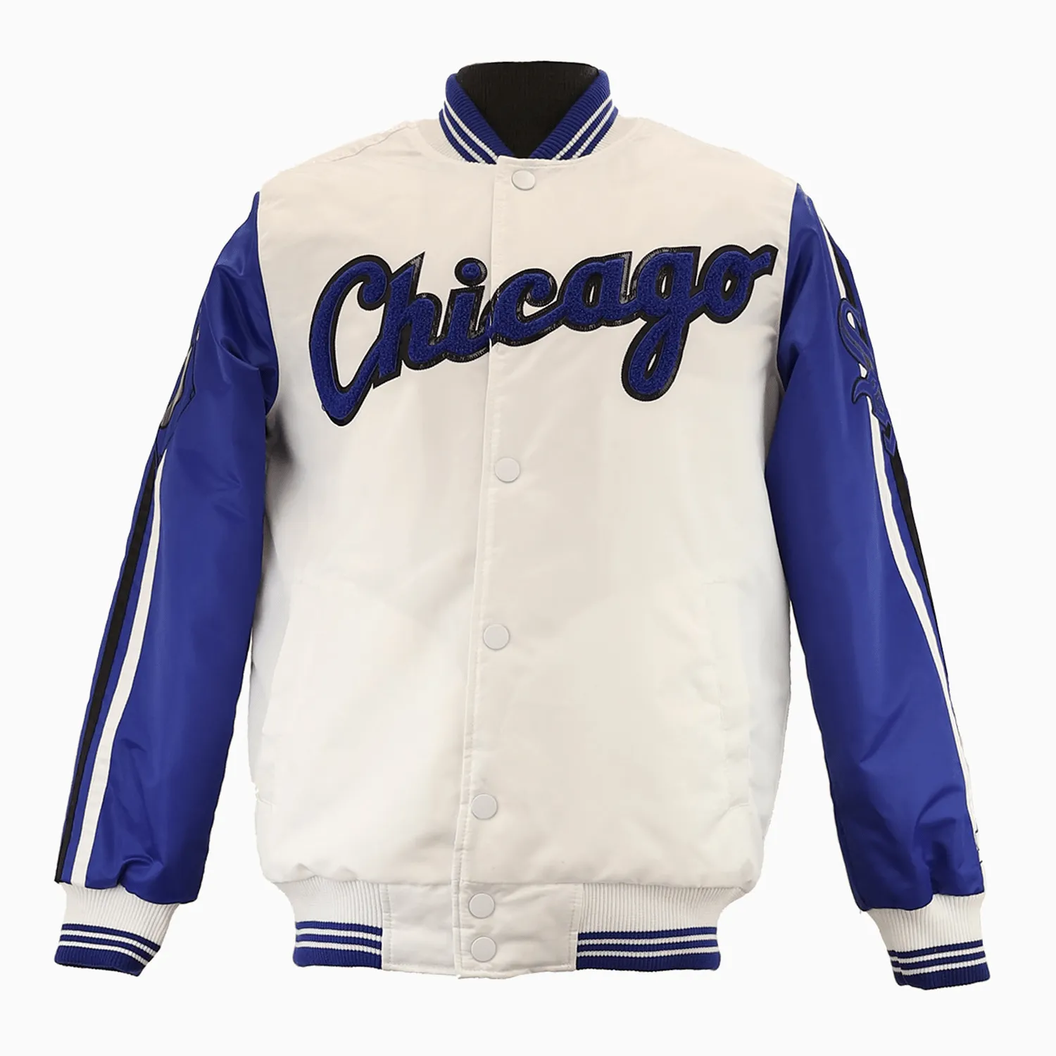 Men's Chicago White Sox MLB Varsity Satin Jacket