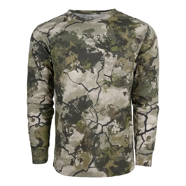 Men's King's Camo Classic Long Sleeve T-Shirt